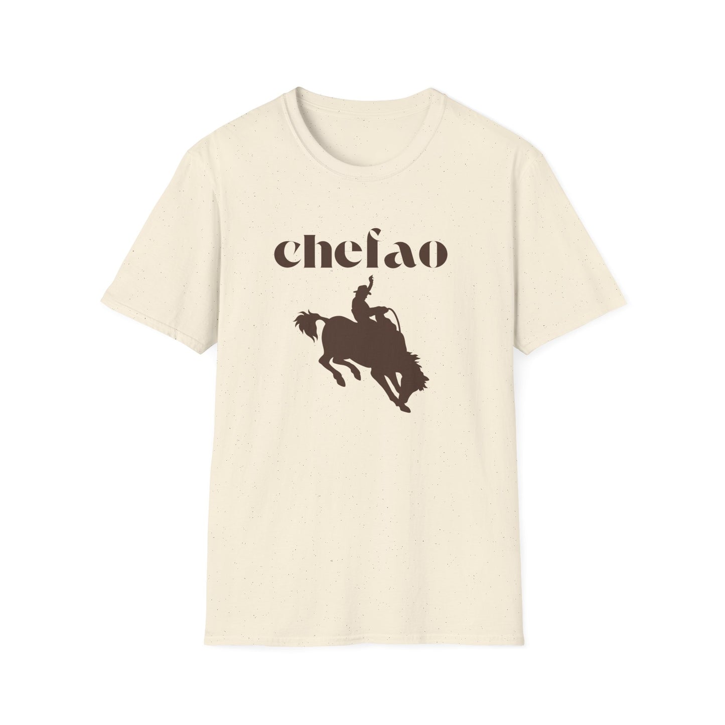 Chefao Cowboy X, Unisex Softstyle T-Shirt