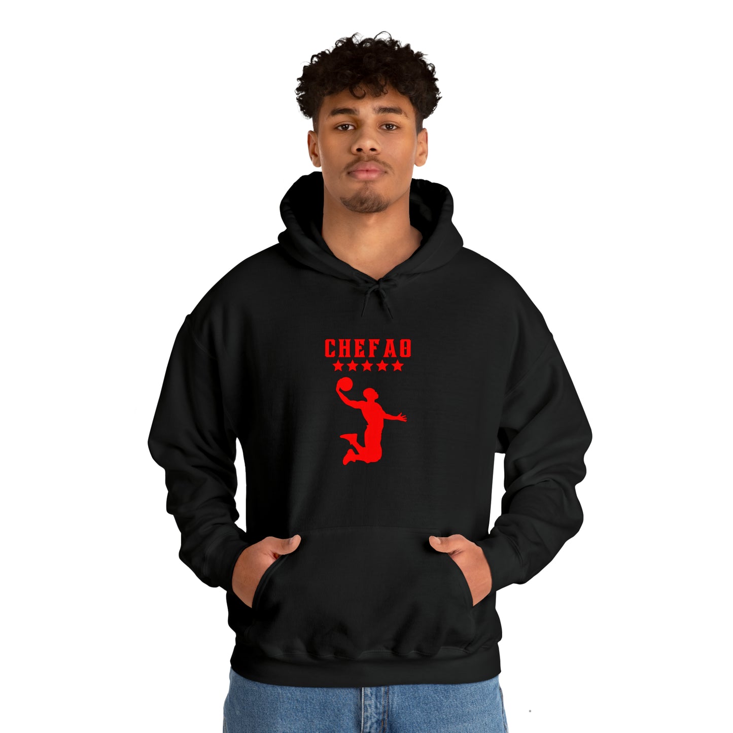 Chefao Basketball X, Unisex Heavy Blend Hooded Sweatshirt