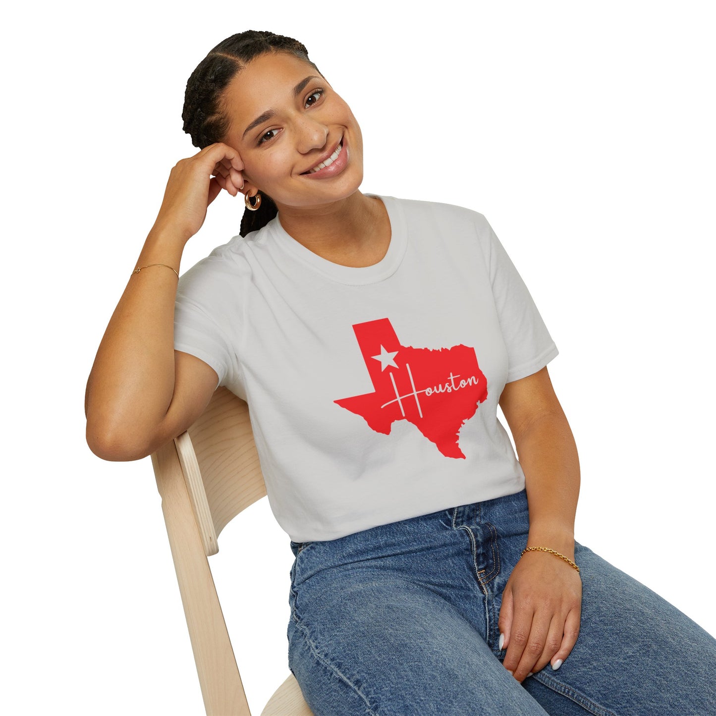 Chefao Houston, Texas I, Unisex Softstyle T-Shirt