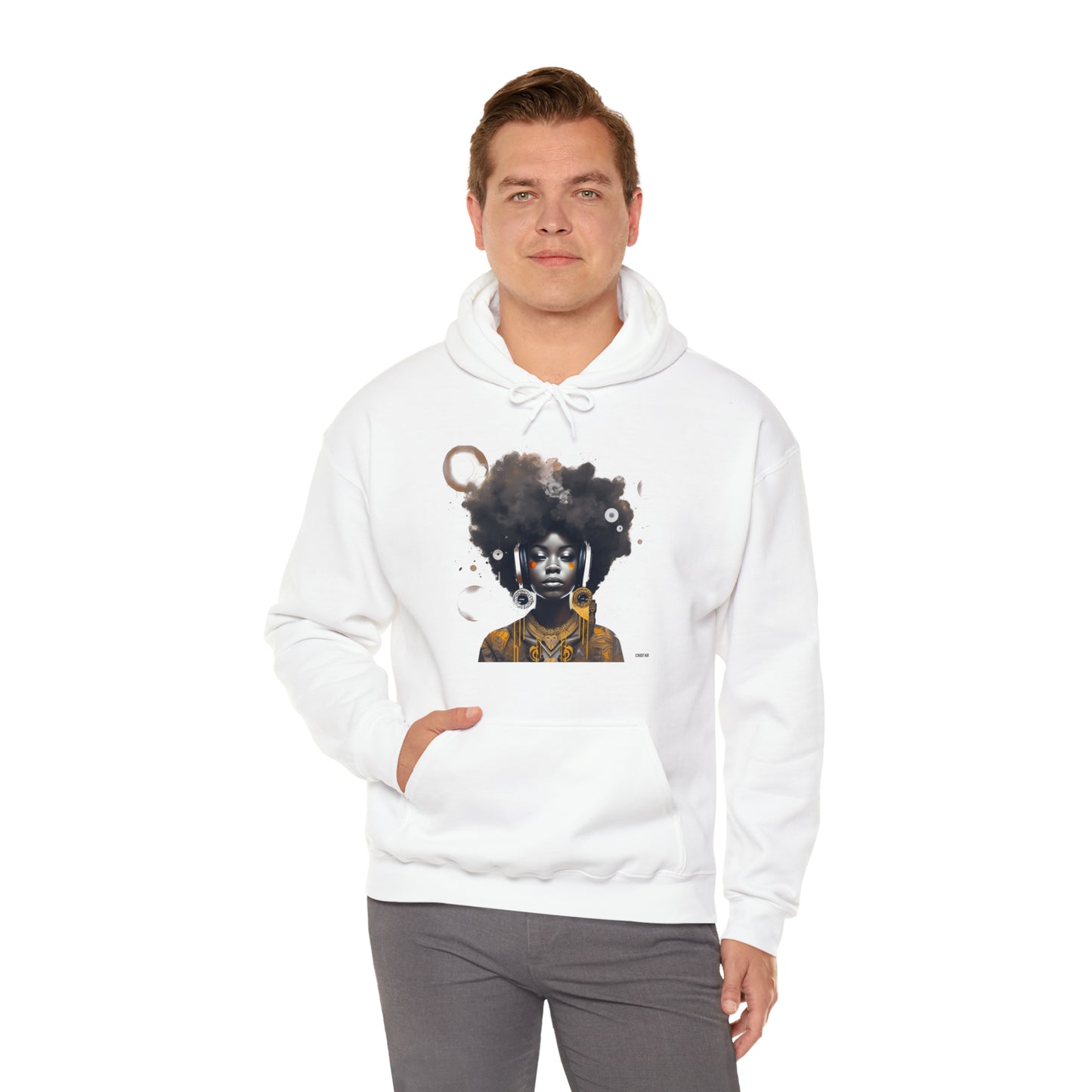 Golden Girl, Unisex Heavy Blend Hooded Sweatshirt