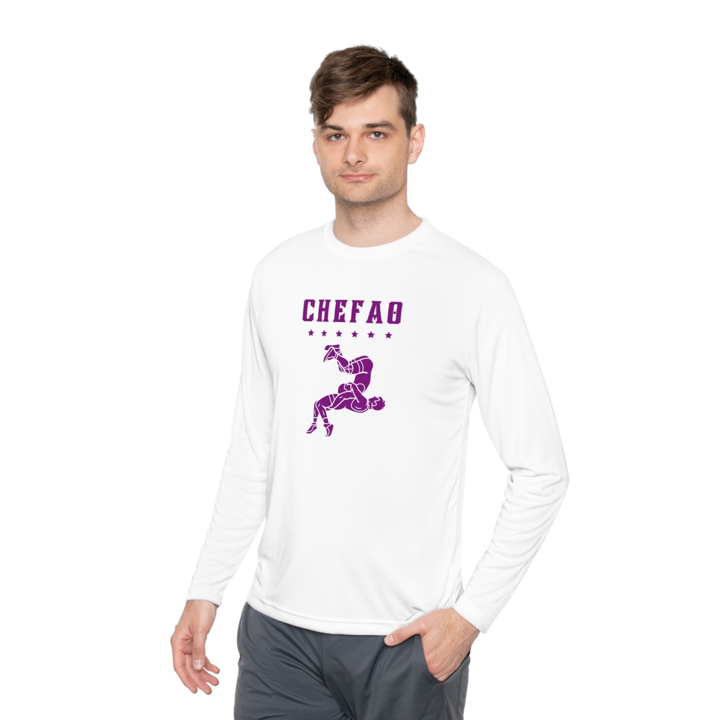 Chefao Wrestling VI, Unisex Lightweight Long Sleeve Tee