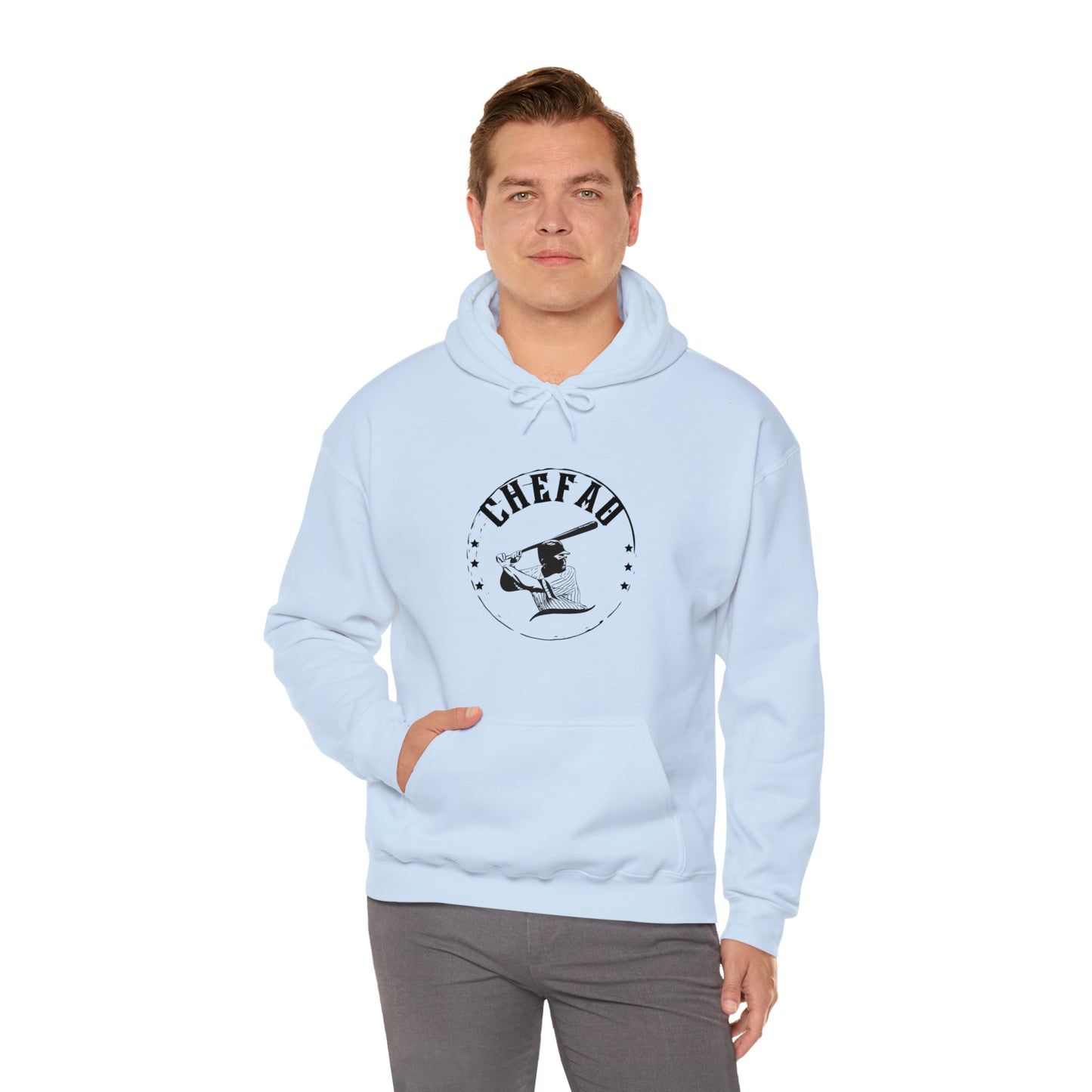 Chefao Baseball IV, Unisex Heavy Blend Hooded Sweatshirt