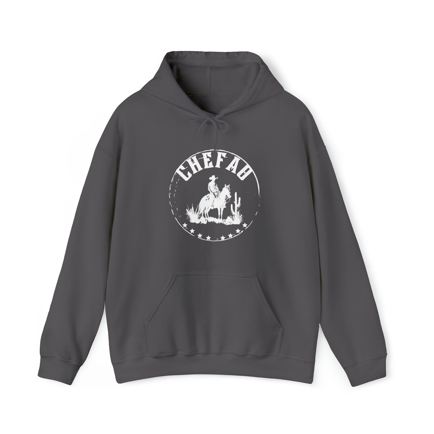 Chefao Cowboy I, Unisex Heavy Blend Hooded Sweatshirt