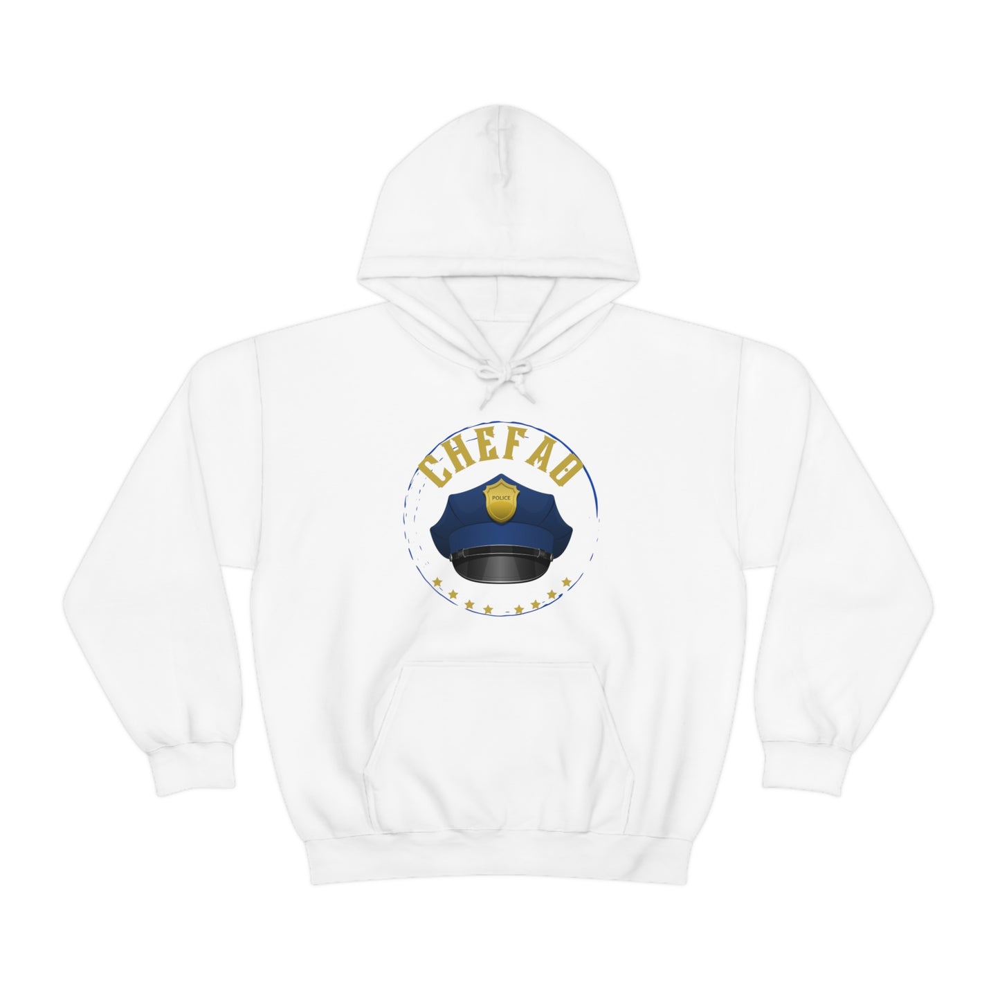 Chefao Police III, Unisex Heavy Blend Hooded Sweatshirt