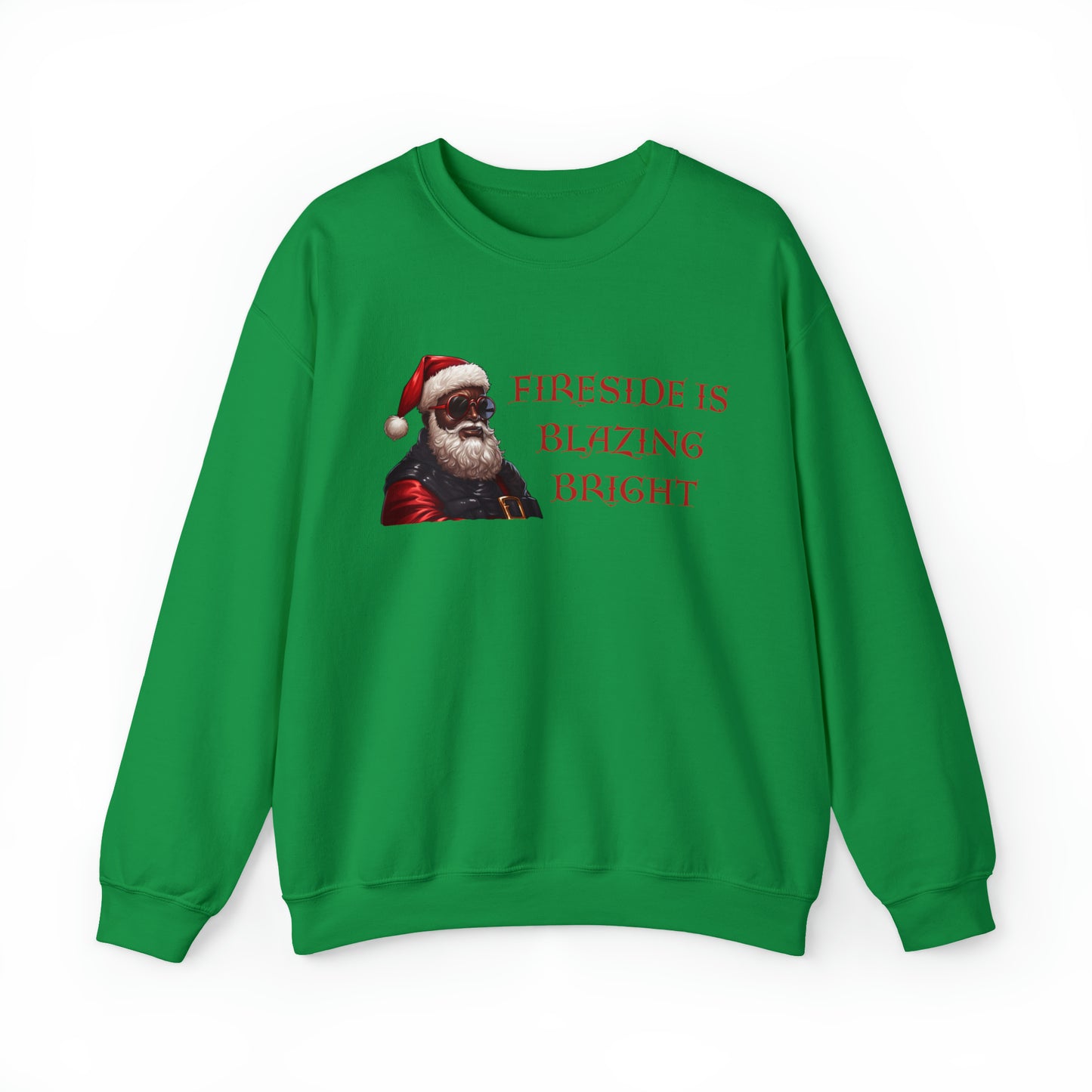 Fireside is Blazing Bright, Unisex Heavy Blend Crewneck Sweatshirt