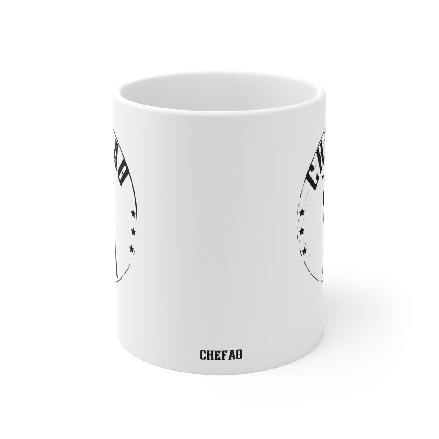 Chefao Aerobics I, White Coffee Mug, 11oz