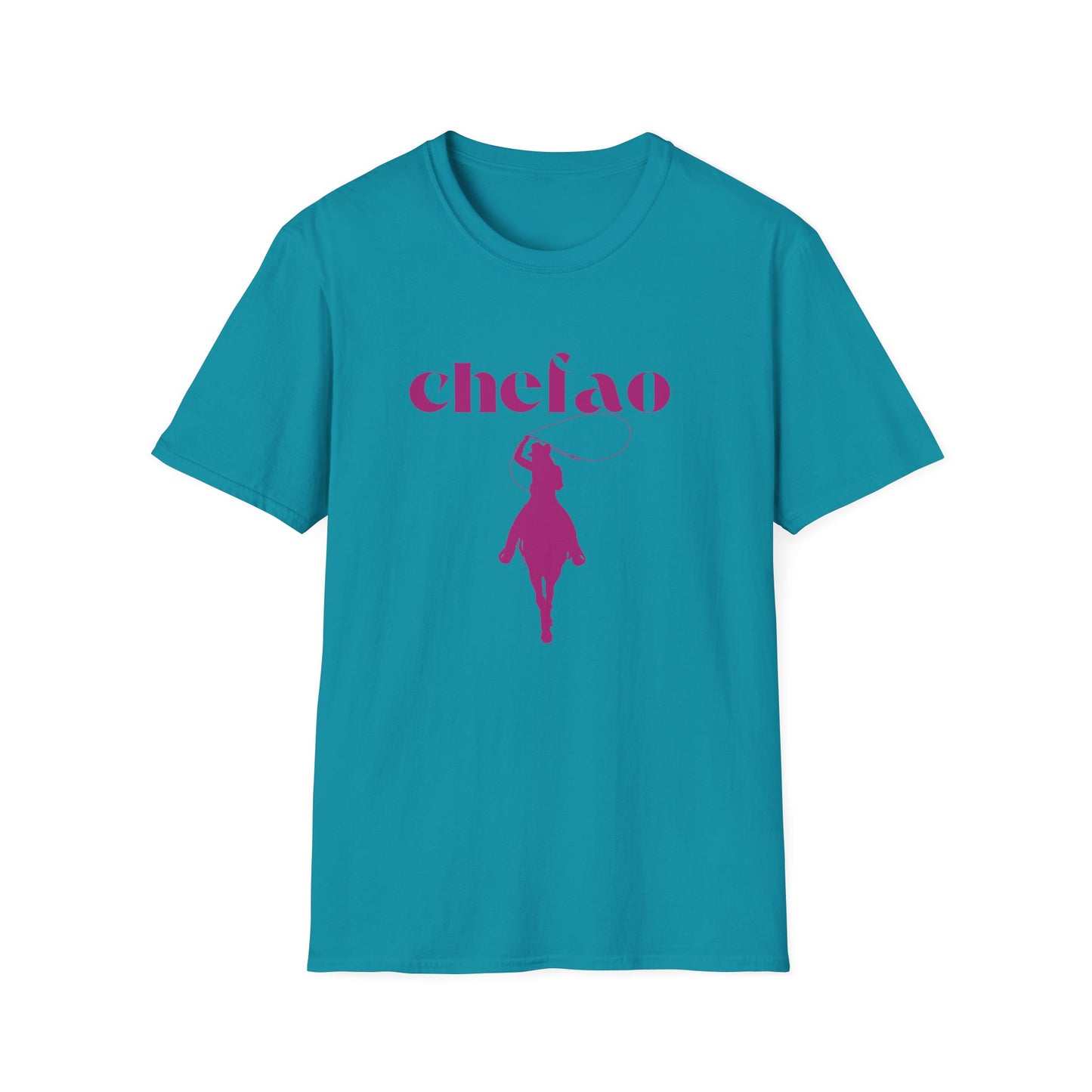 Chefao Cowgirl II, Unisex Softstyle T-Shirt