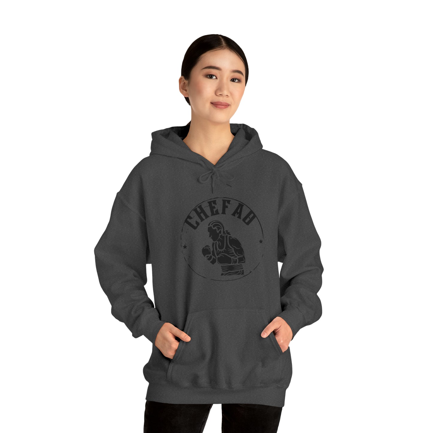 Chefao Boxer II, Unisex Heavy Blend Hooded Sweatshirt