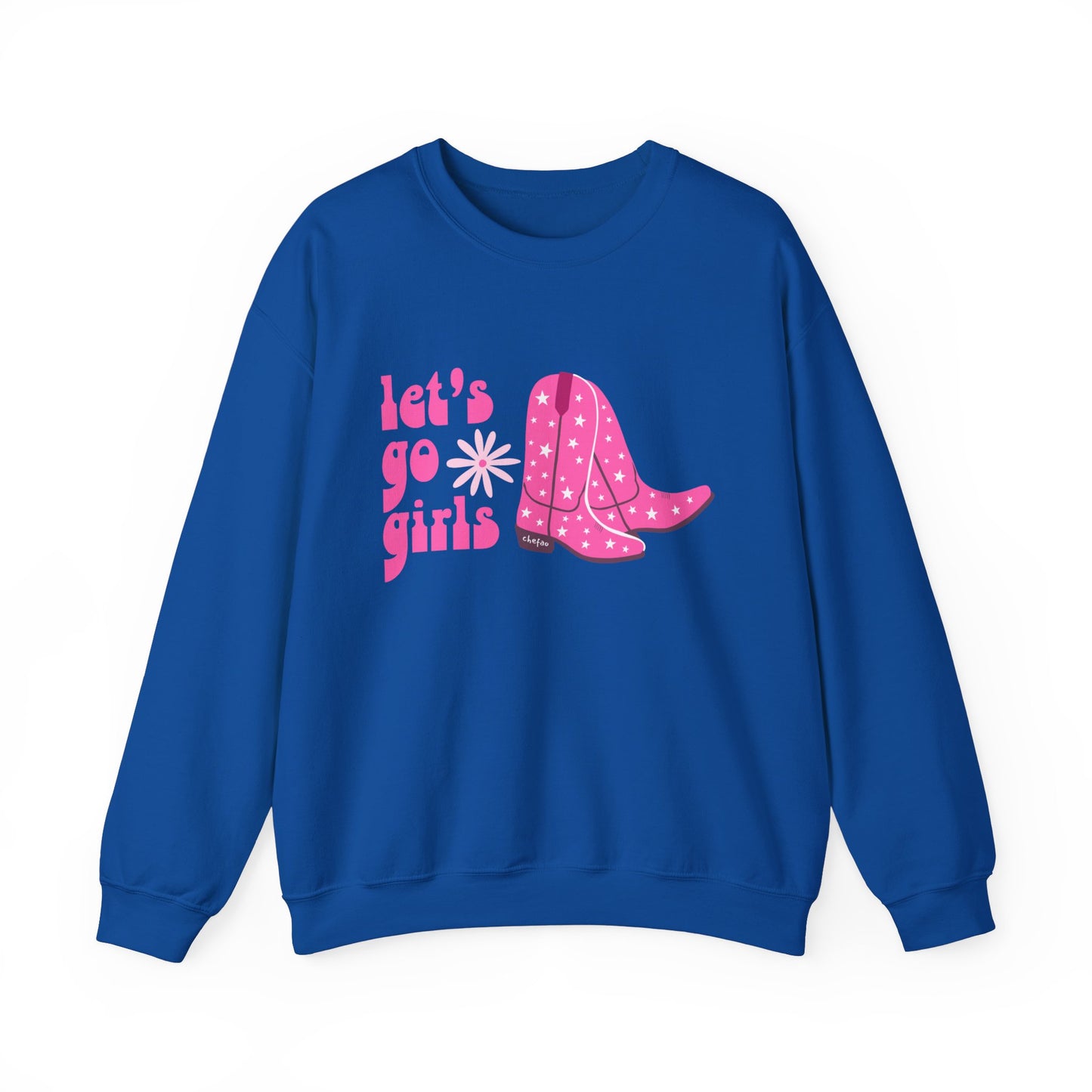 Let's Go Girls, Unisex Heavy Blend Crewneck Sweatshirt