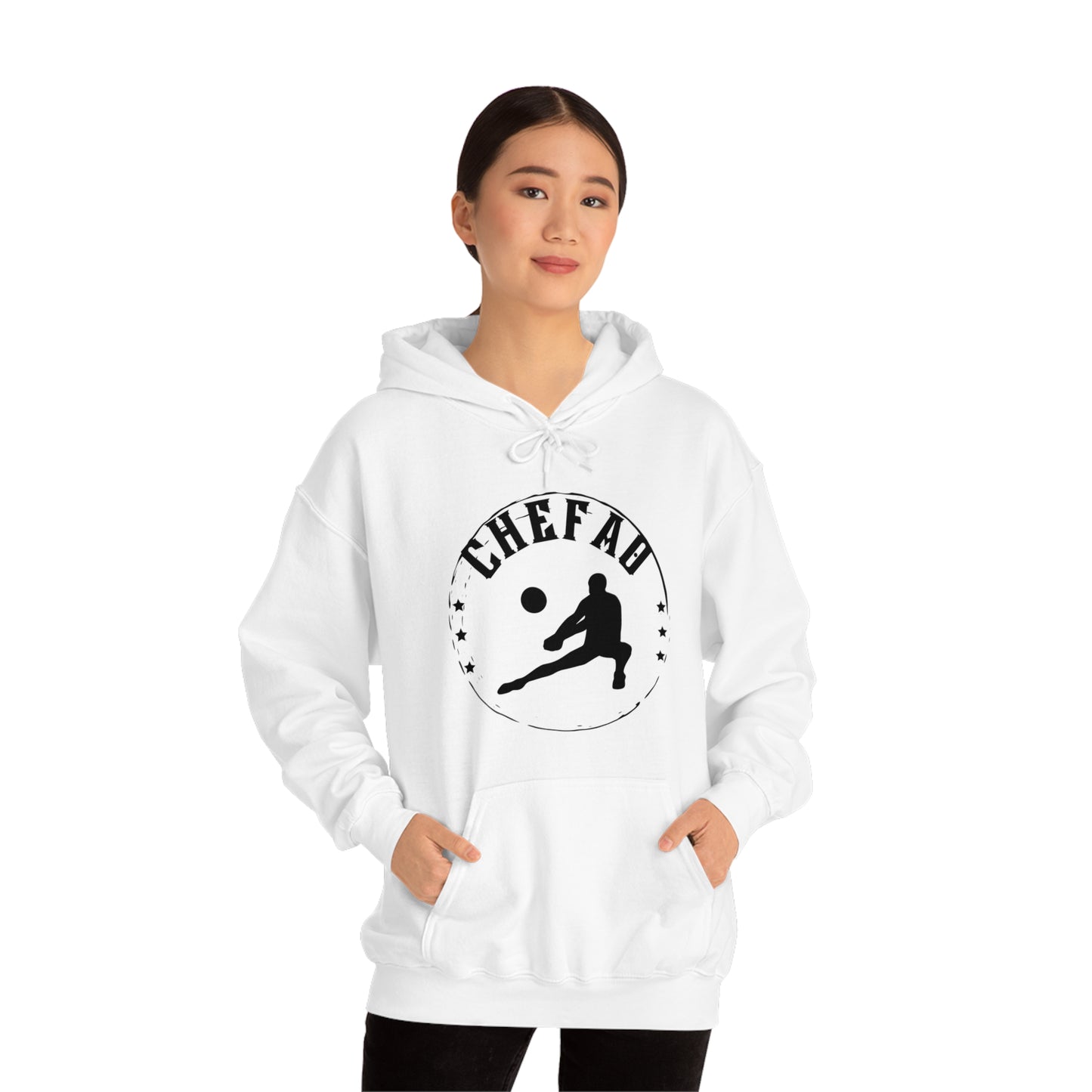 Chefao Volleyball II, Unisex Heavy Blend Hooded Sweatshirt