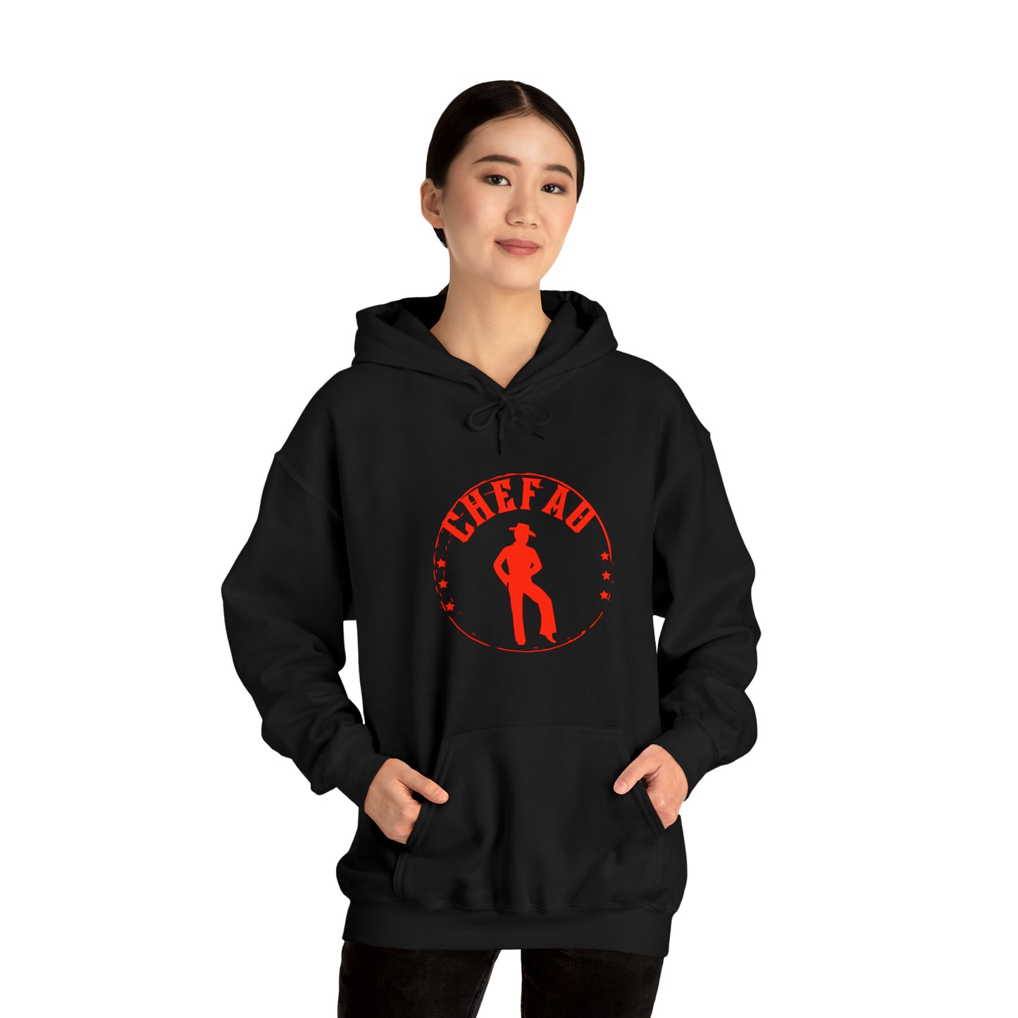 Chefao Flamenco I, Unisex Heavy Blend Hooded Sweatshirt