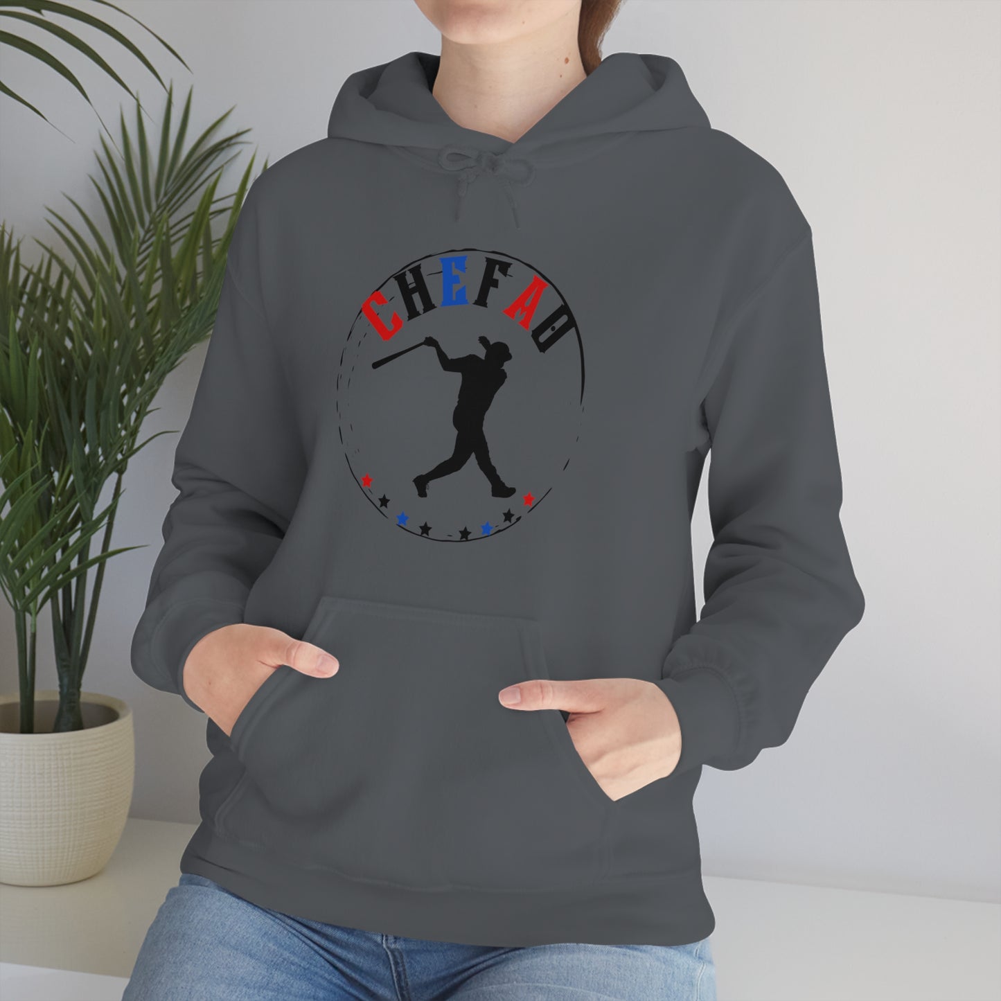 Chefao Baseball I, Unisex Heavy Blend Hooded Sweatshirt