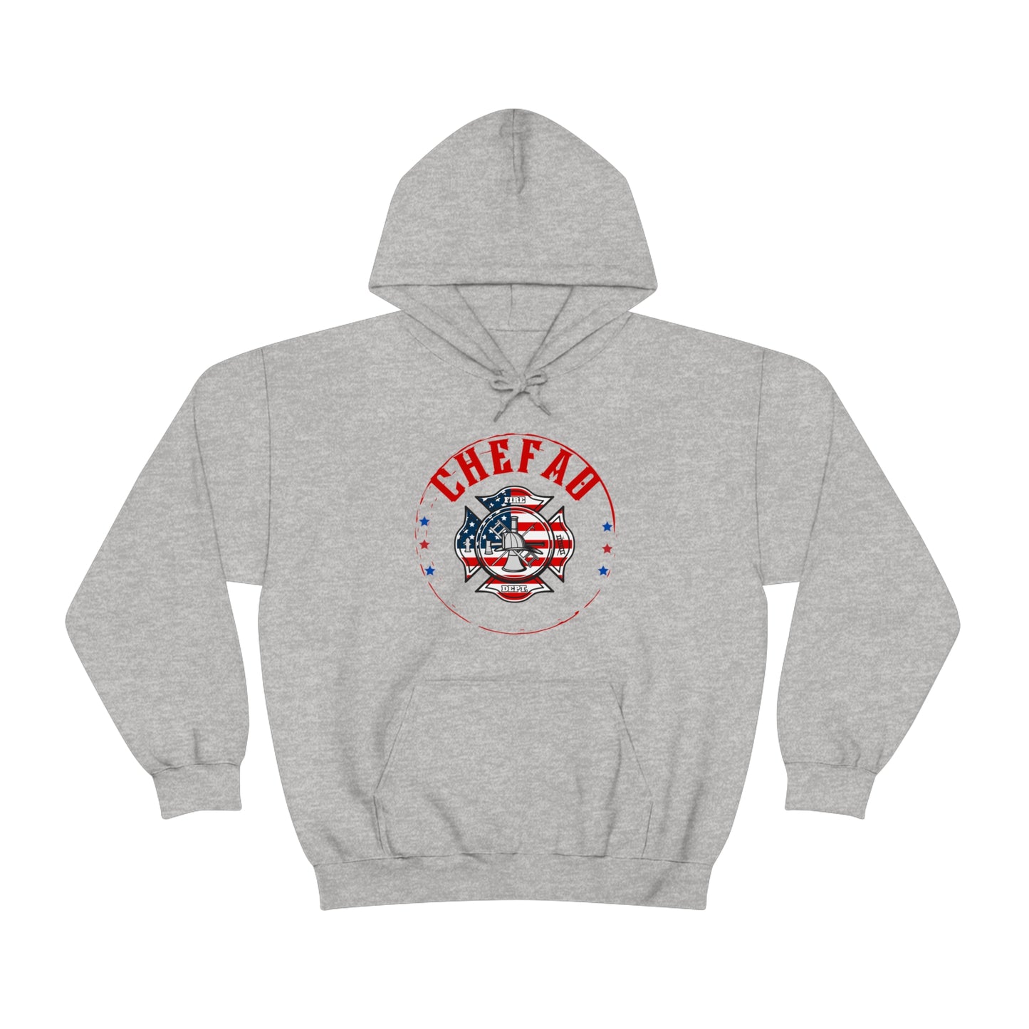 Chefao Fire II, Unisex Heavy Blend Hooded Sweatshirt