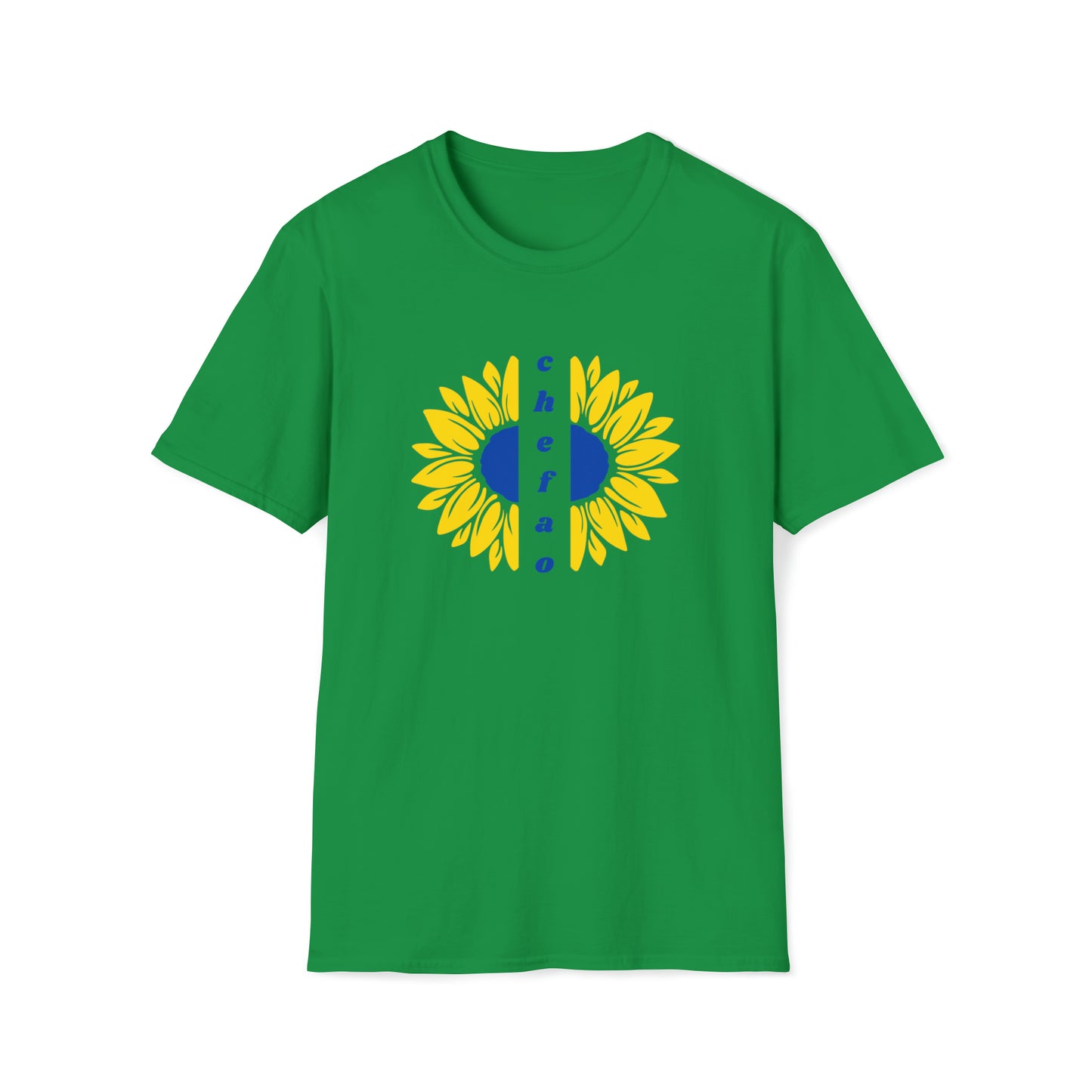 Chefao Sunflower II, Unisex Softstyle T-Shirt