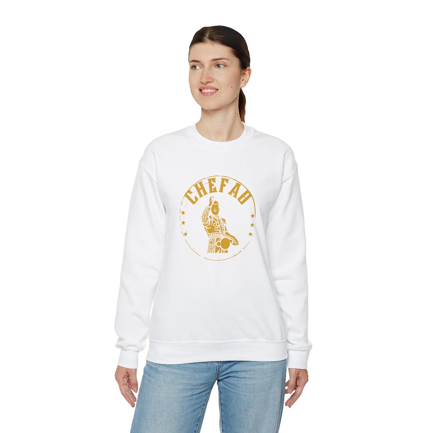 Chefao Bullfighter II, Unisex Heavy Blend Crewneck Sweatshirt