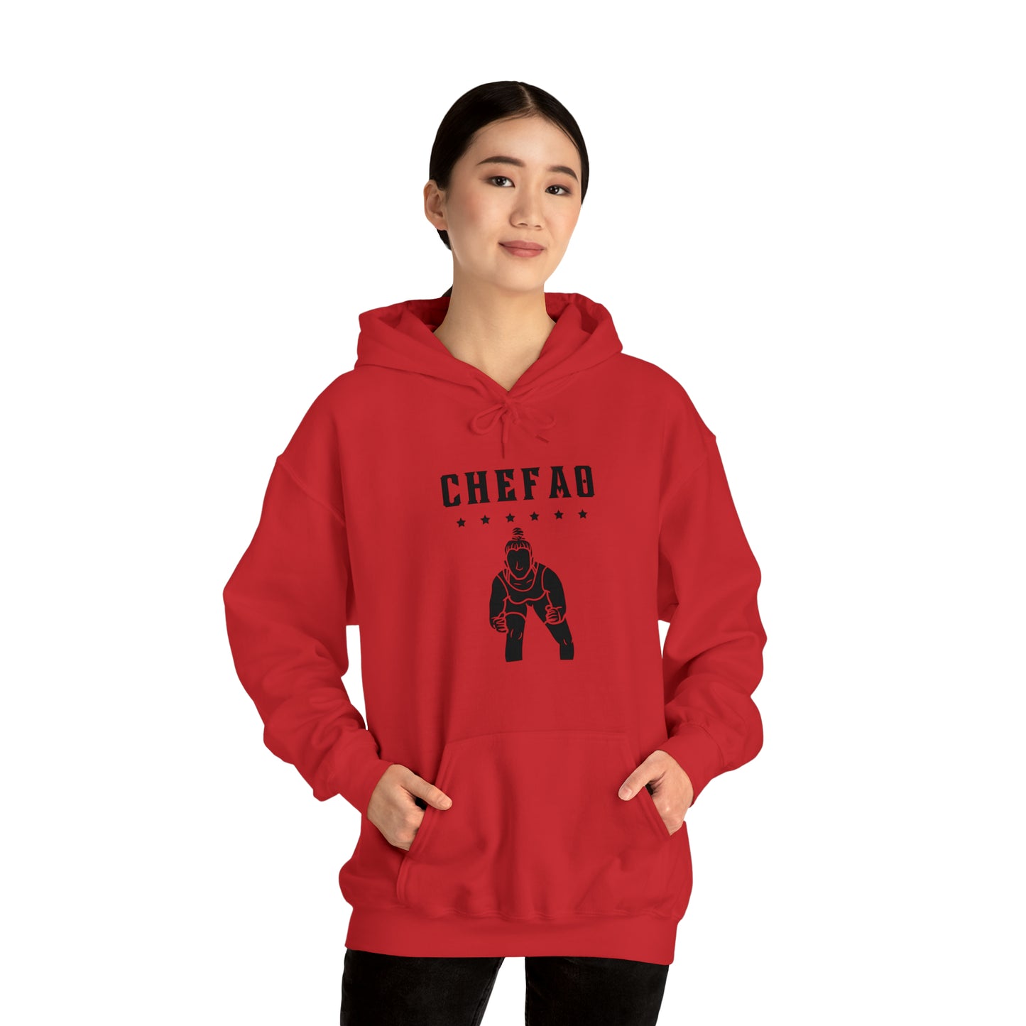 Chefao Wrestling XI, Unisex Heavy Blend Hooded Sweatshirt