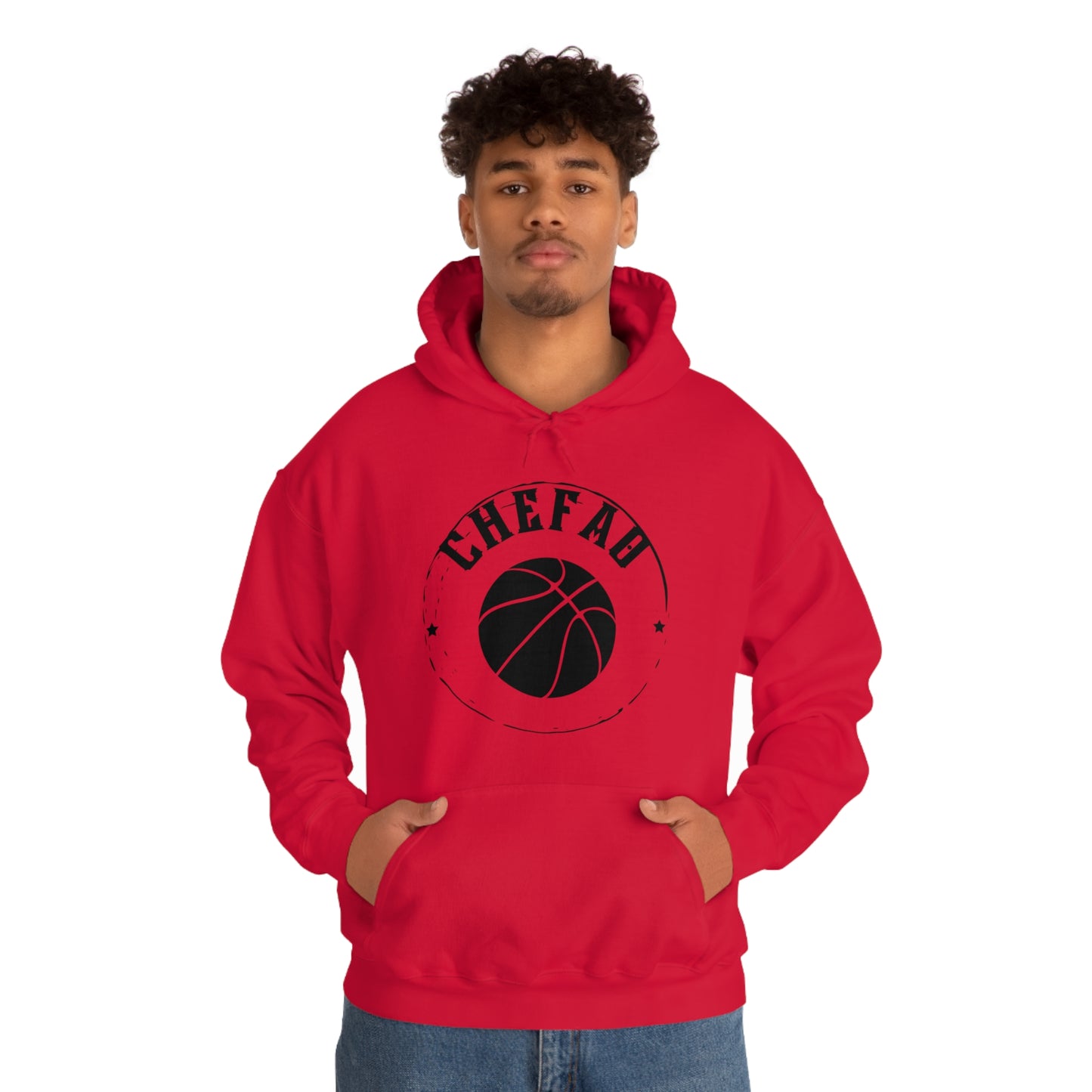 Chefao Basketball IV, Unisex Heavy Blend Hooded Sweatshirt