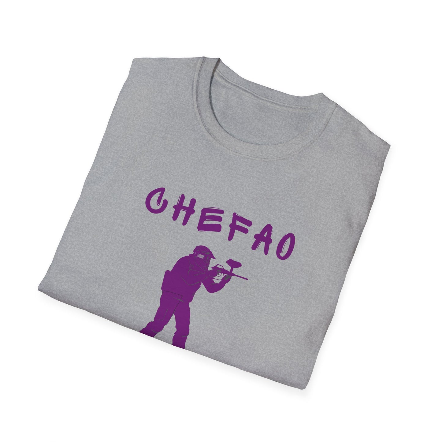 Chefao Paintball I, Unisex Softstyle T-Shirt