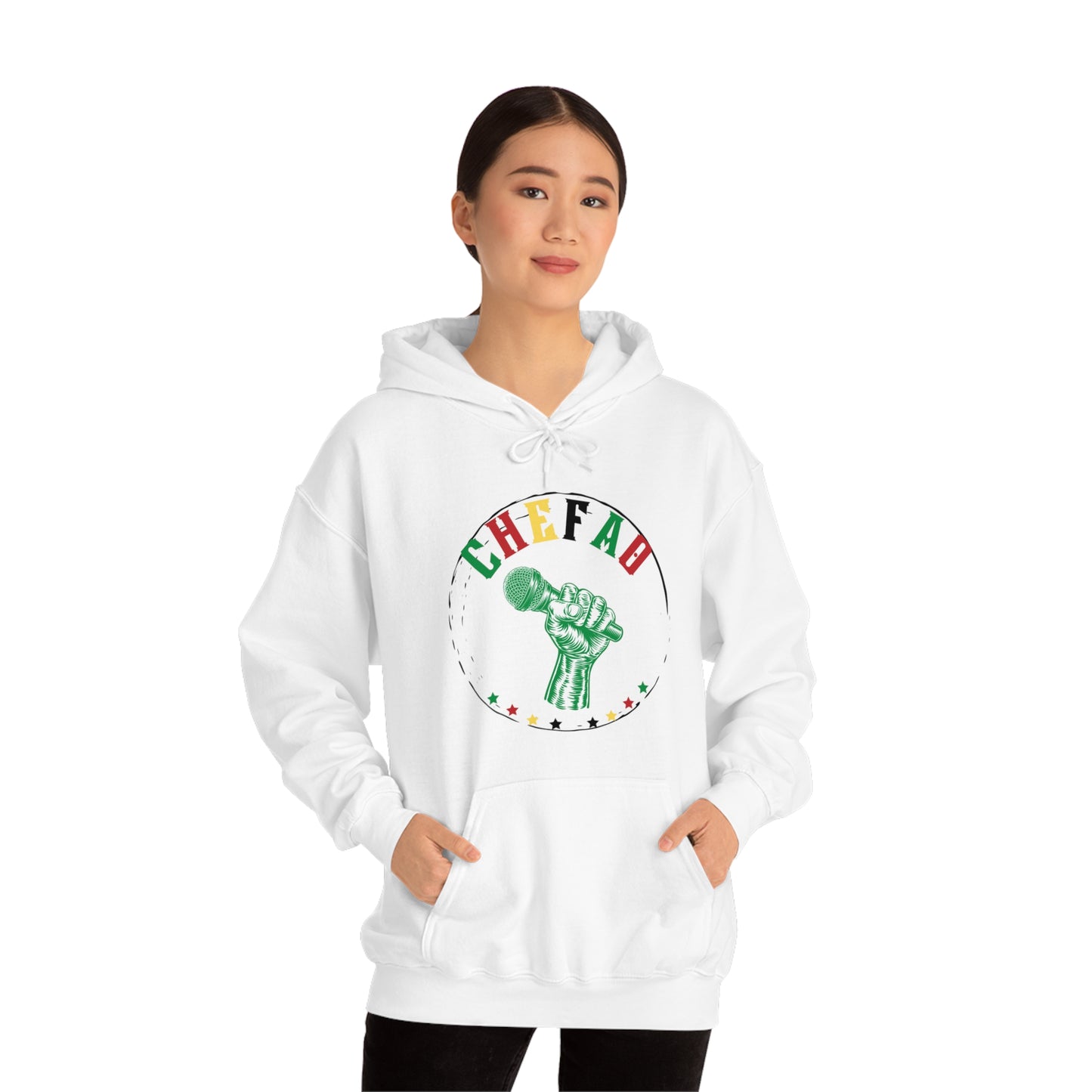 Chefao Voice II, Unisex Heavy Blend Hooded Sweatshirt