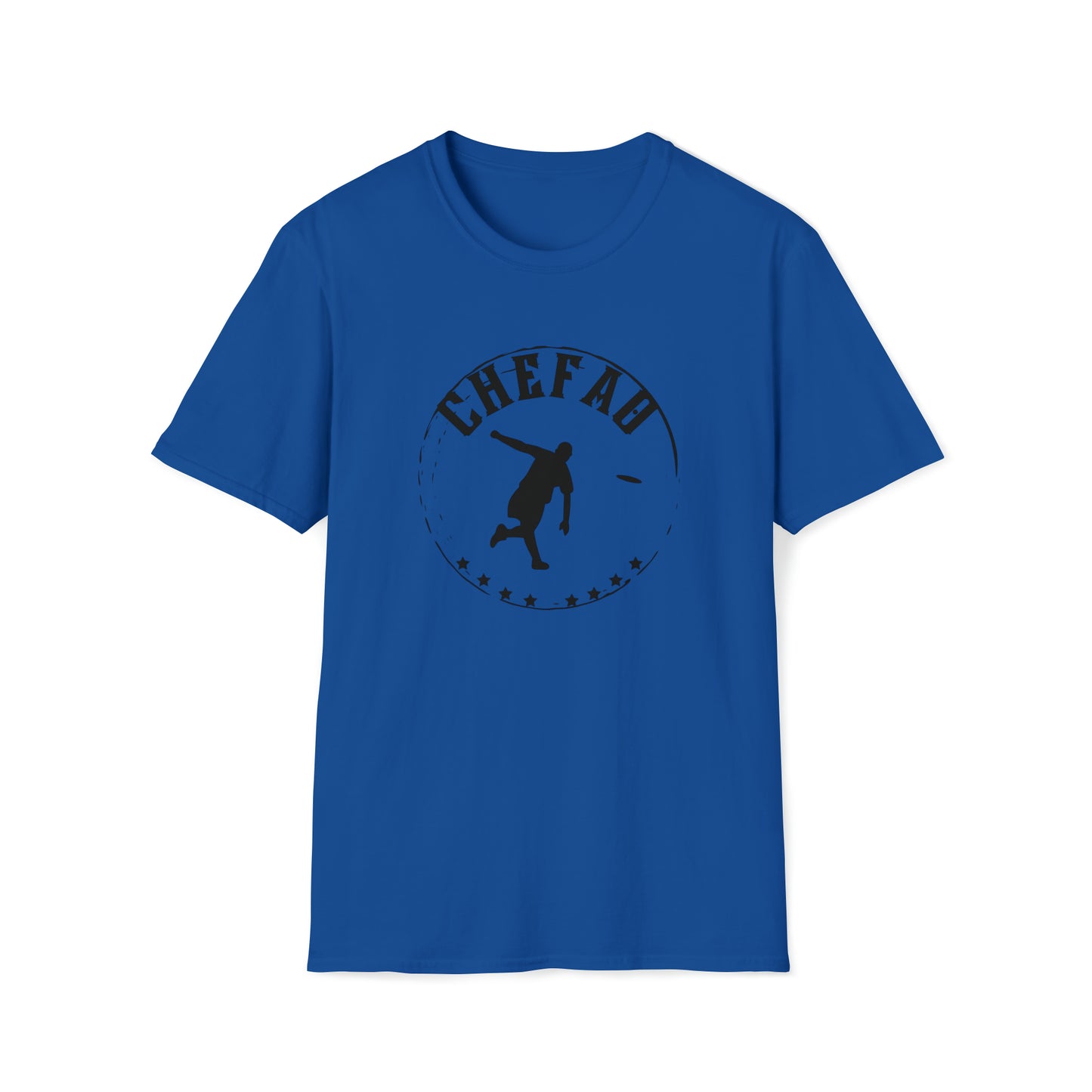 Chefao Frisbee I, Unisex Softstyle T-Shirt