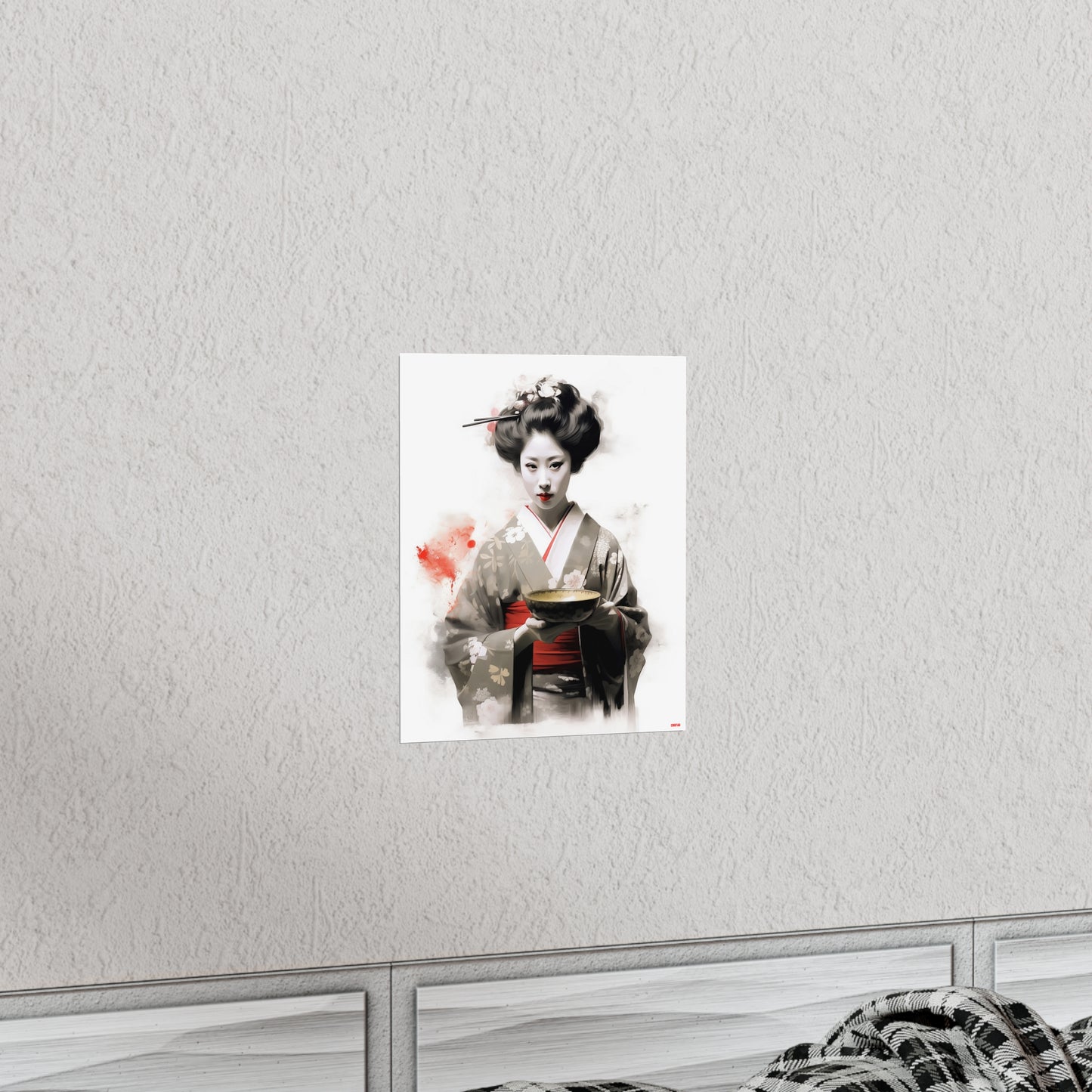 The Geisha, Premium Matte Vertical Posters