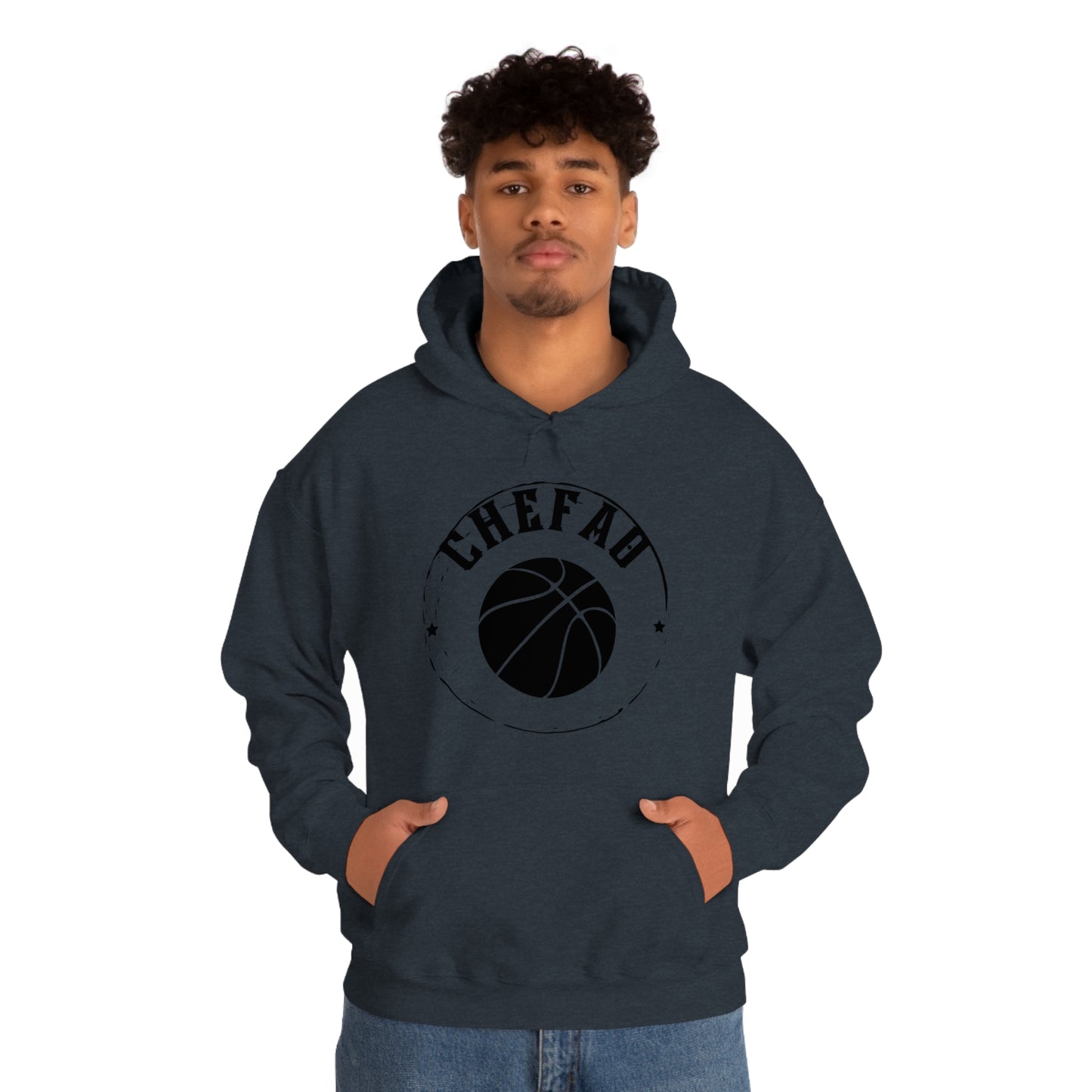 Chefao Basketball IV, Unisex Heavy Blend Hooded Sweatshirt