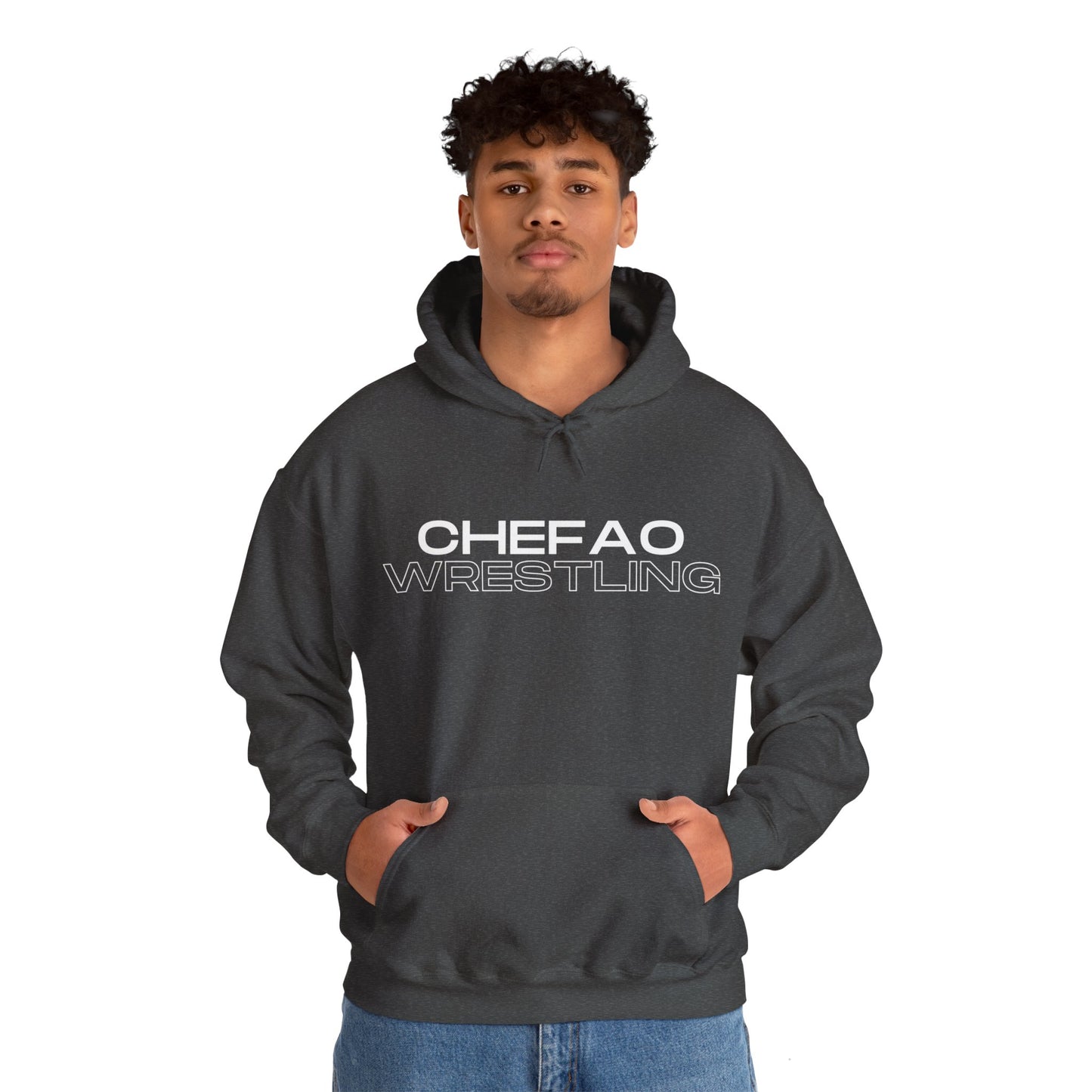 Chefao Wrestling XII, Unisex Heavy Blend™ Hooded Sweatshirt