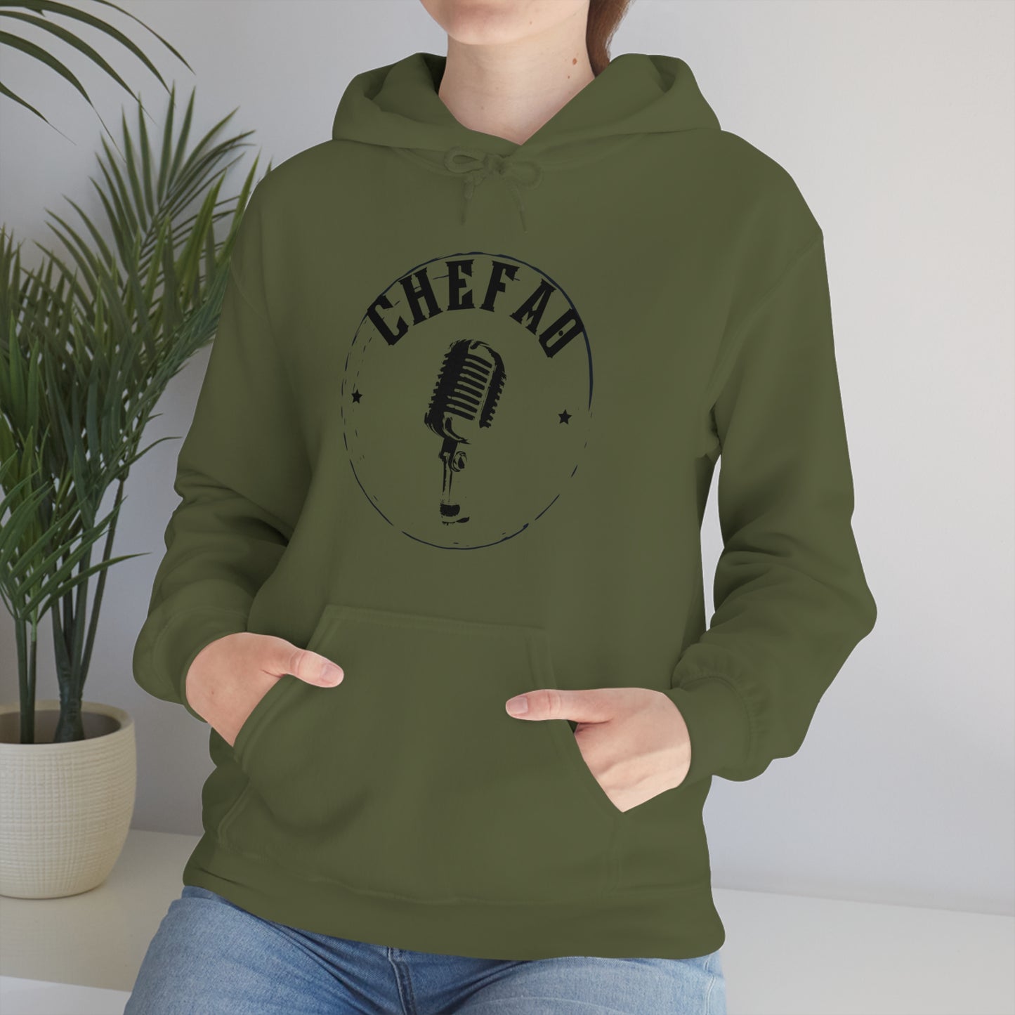 Chefao Voice I, Unisex Heavy Blend Hooded Sweatshirt