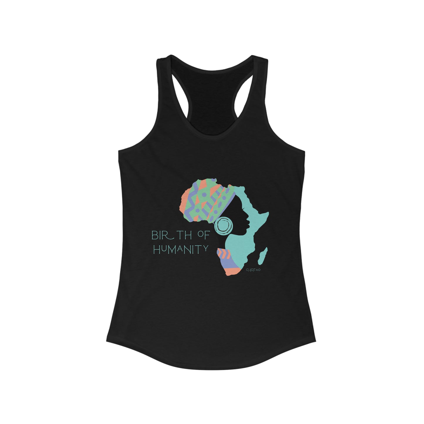 Birth of Humanity™ II, Women's Ideal Racerback Tank