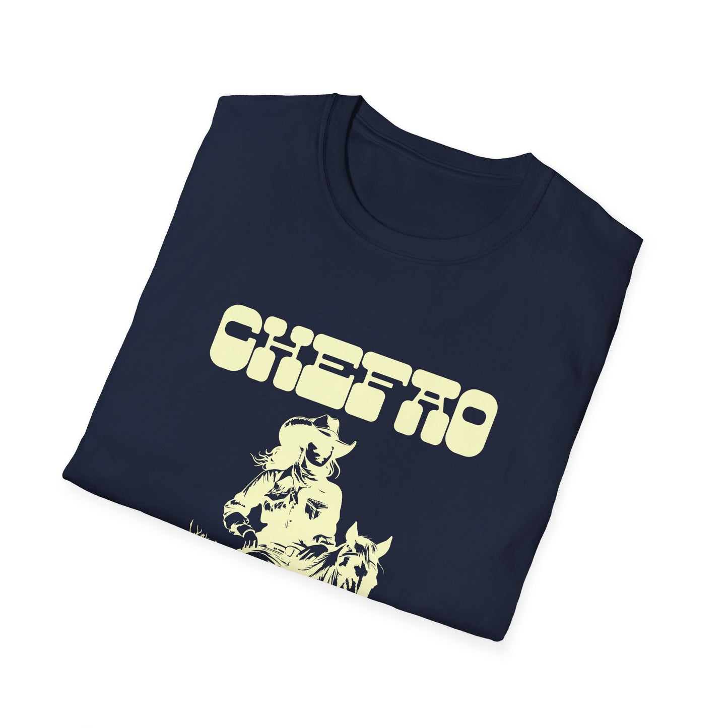 Chefao Cowgirl V, Unisex Softstyle T-Shirt