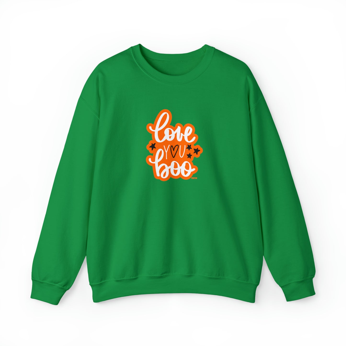 Love You Boo, Unisex Heavy Blend Crewneck Sweatshirt