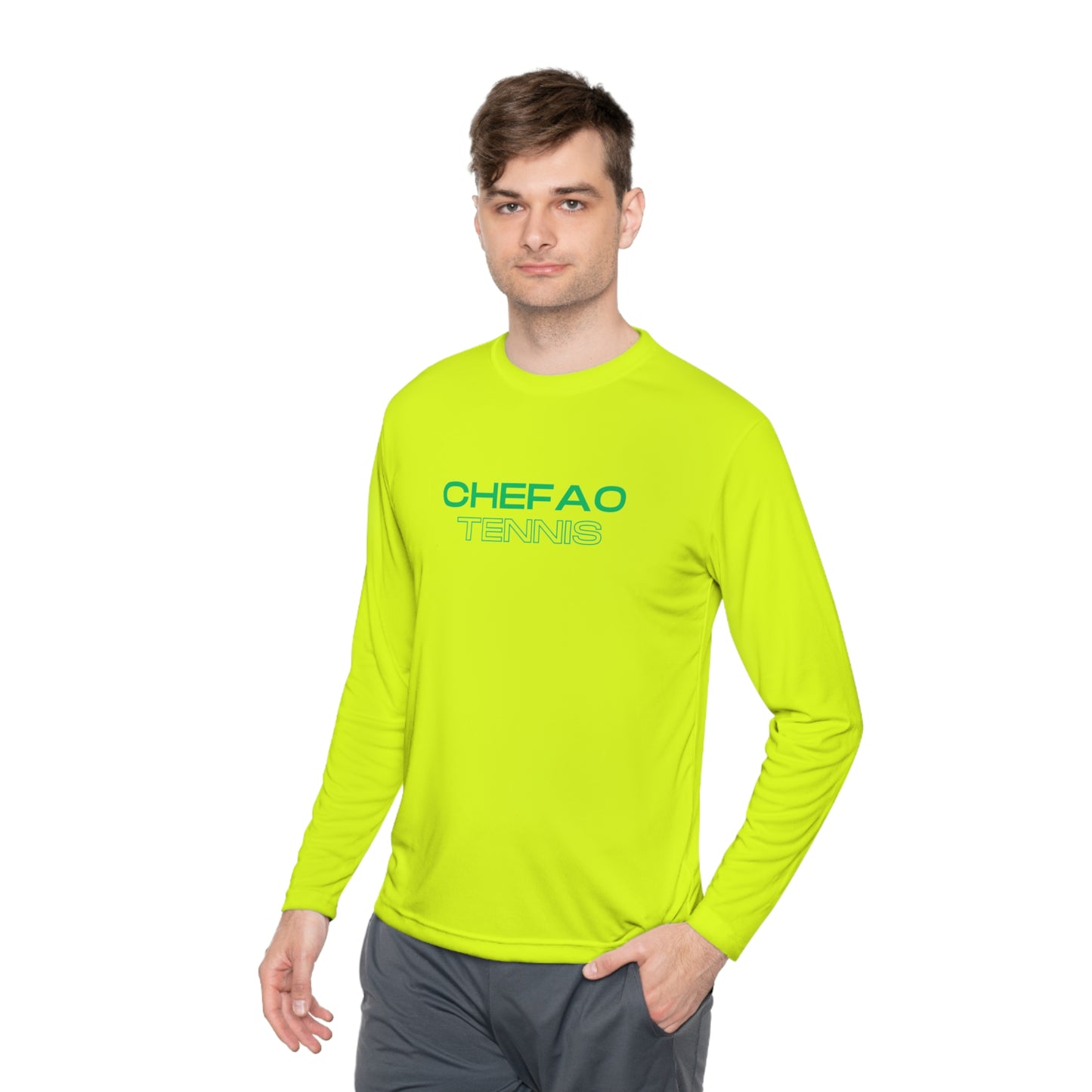 Chefao Tennis I, Unisex Lightweight Long Sleeve Tee