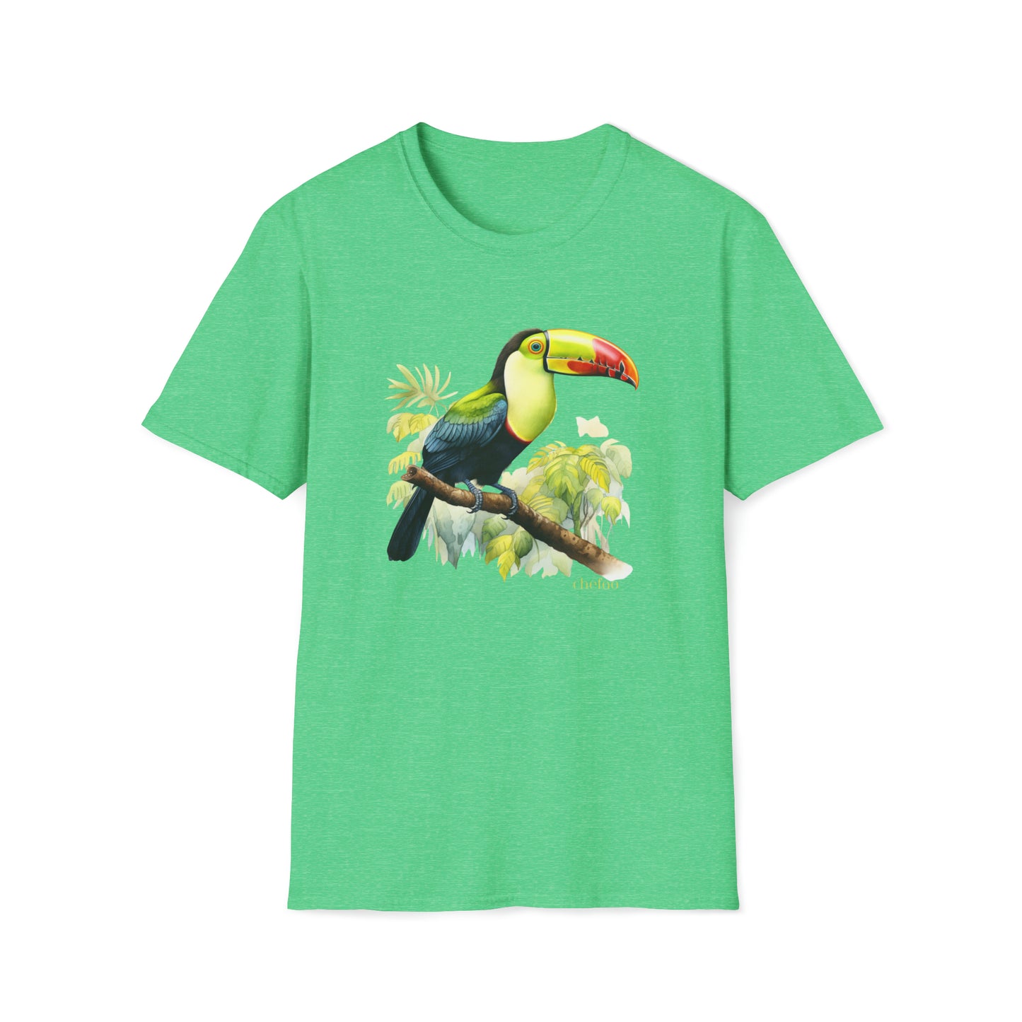 Keel Billed Toucan I,, Unisex Softstyle T-Shirt