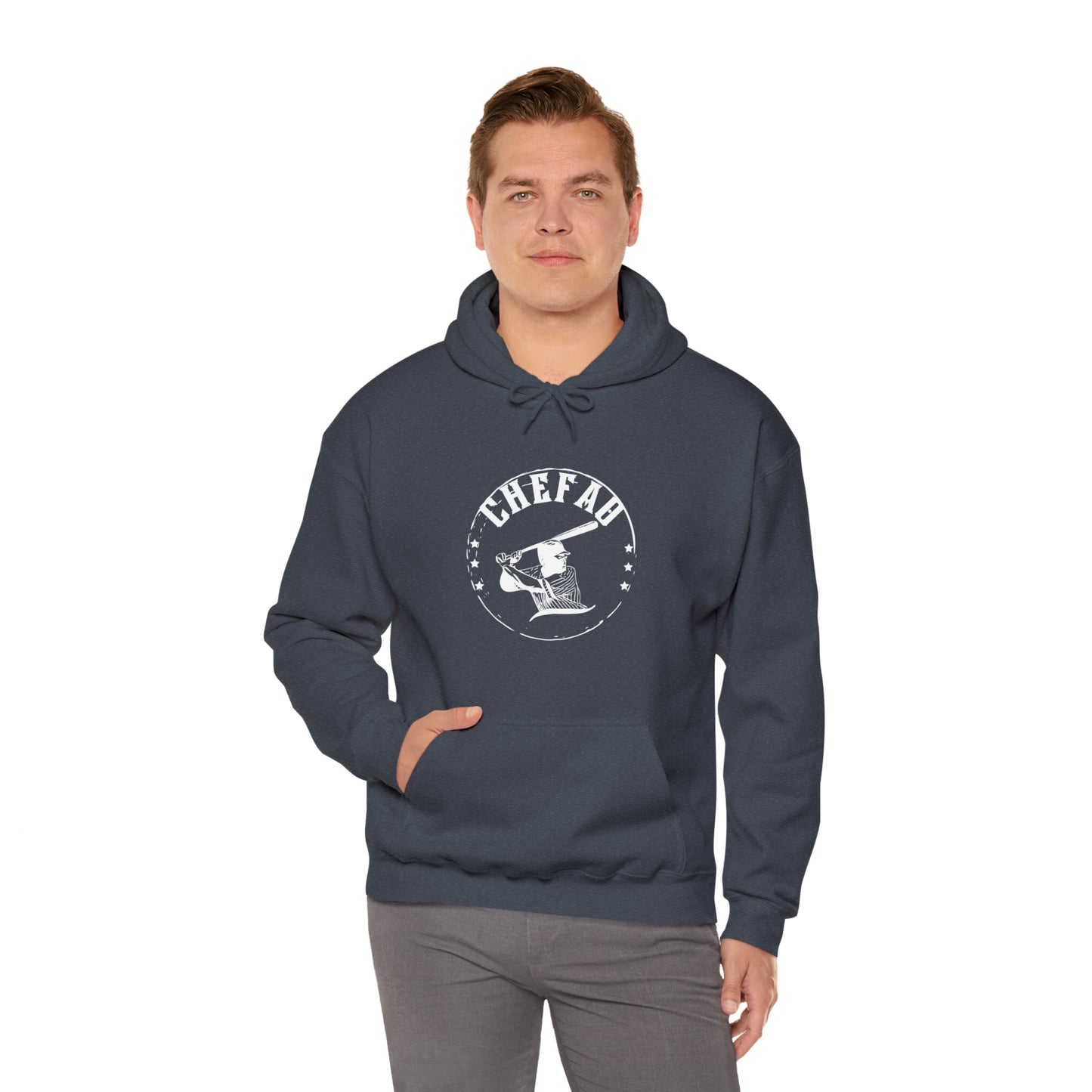 Chefao Baseball IV, Unisex Heavy Blend Hooded Sweatshirt