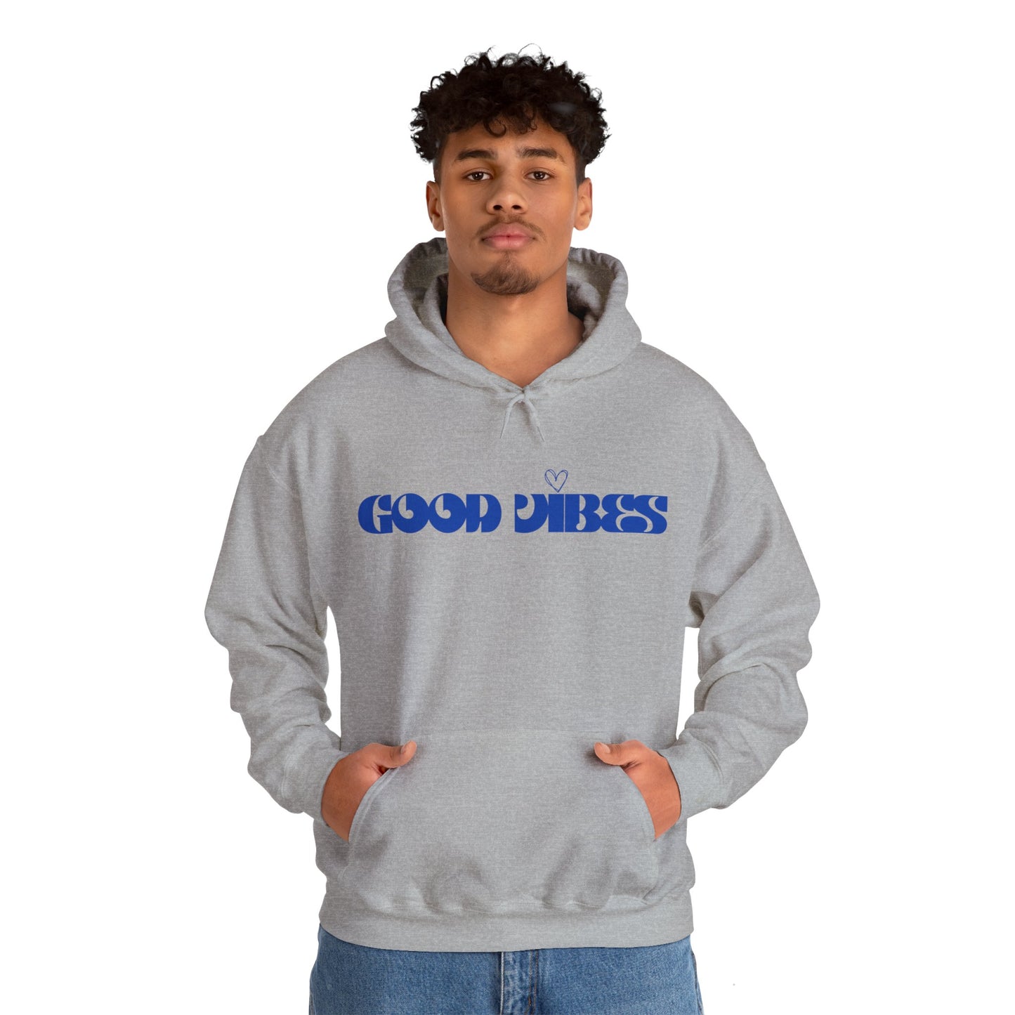 Good Vibes I, Unisex Heavy Blend™ Hooded Sweatshirt