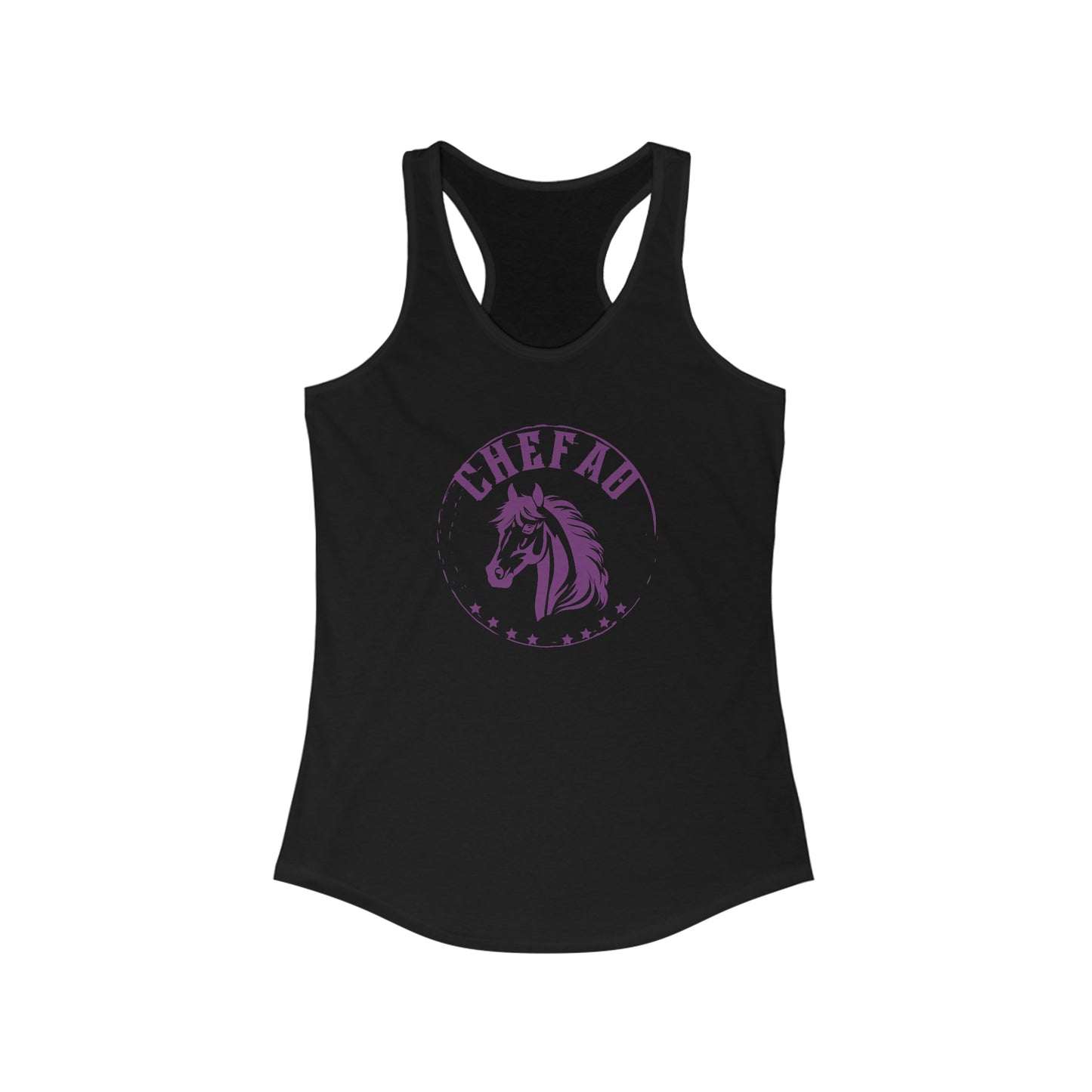 Chefao Horse I, Women's Racerback Tank