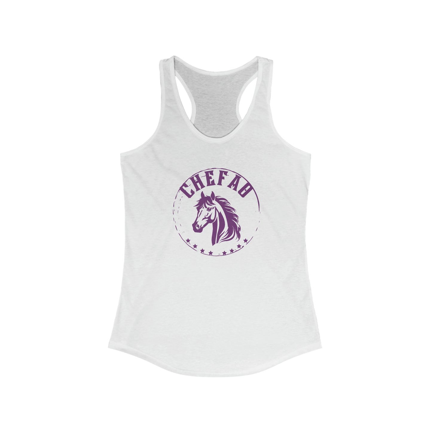 Chefao Horse I, Women's Racerback Tank