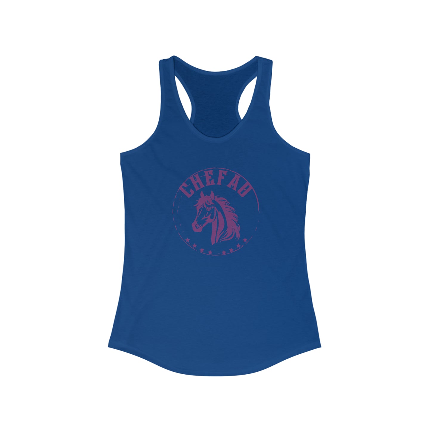 Chefao Horse I, Women's Racerback Tank