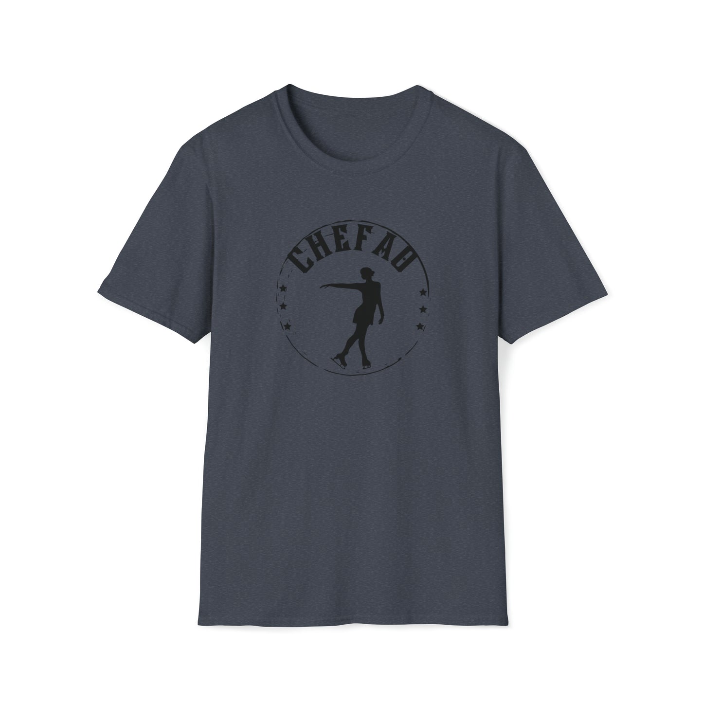 Chefao Ice Skating I, Unisex Softstyle T-Shirt