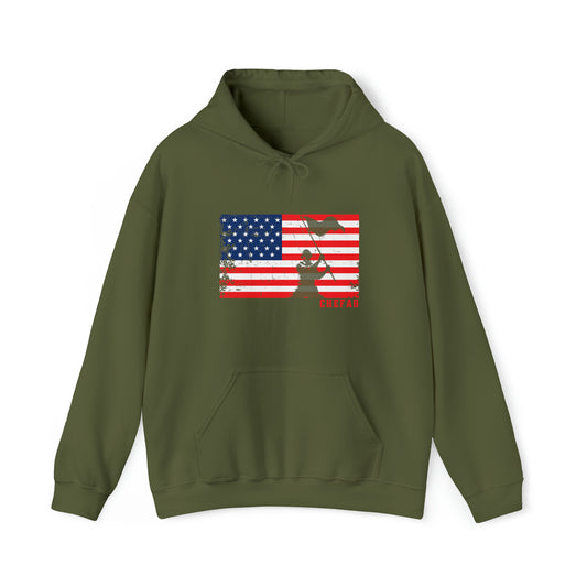 Chefao Military II, Unisex Heavy Blend Hooded Sweatshirt