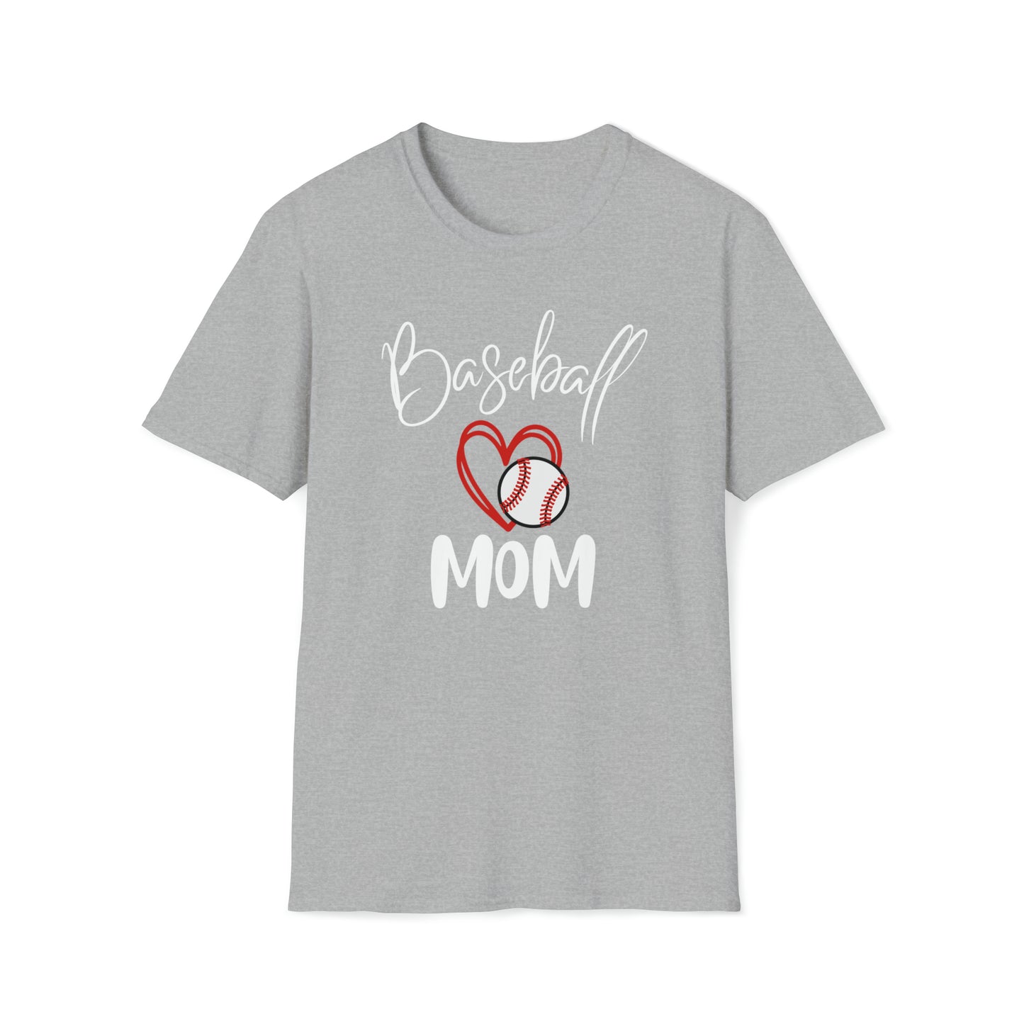 Baseball Mom Softstyle T-Shirt