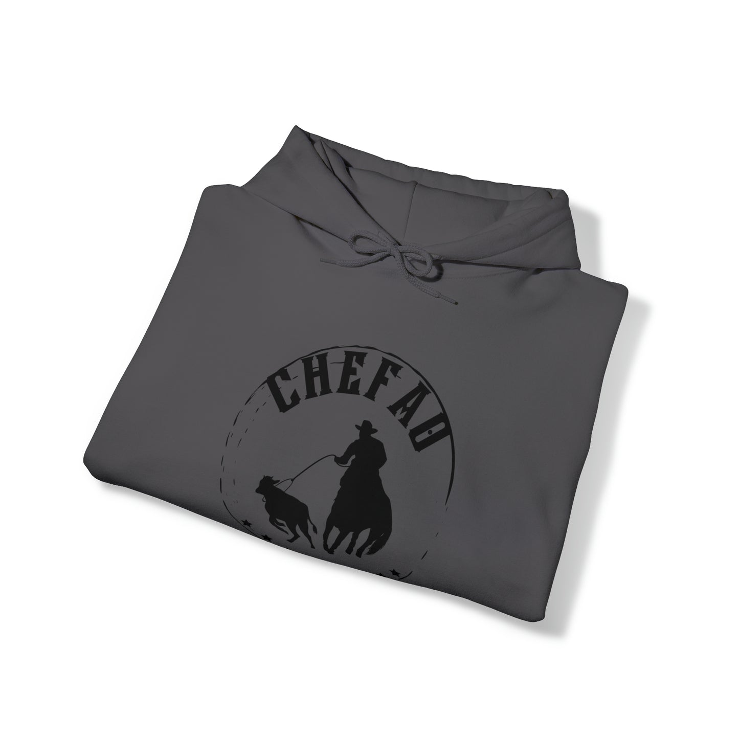 Chefao Calf Roping I, Unisex Heavy Blend Hooded Sweatshirt