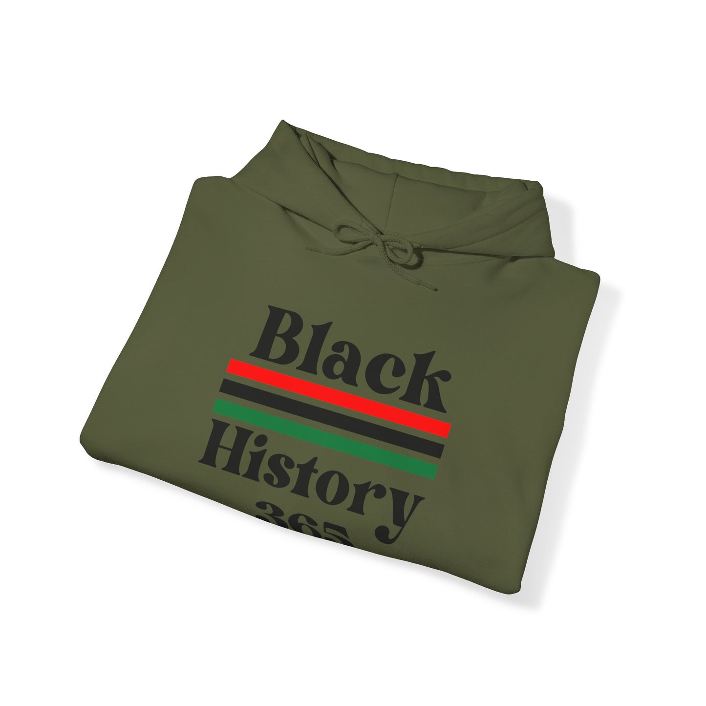 Chefao Black History 365, Unisex Heavy Blend Hooded Sweatshirt