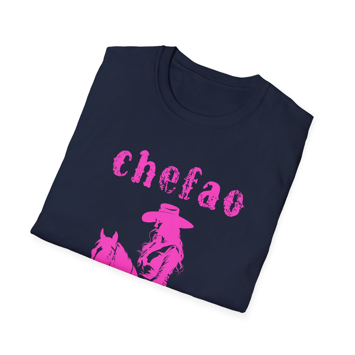 Chefao Cowgirl VIII, Unisex Softstyle T-Shirt