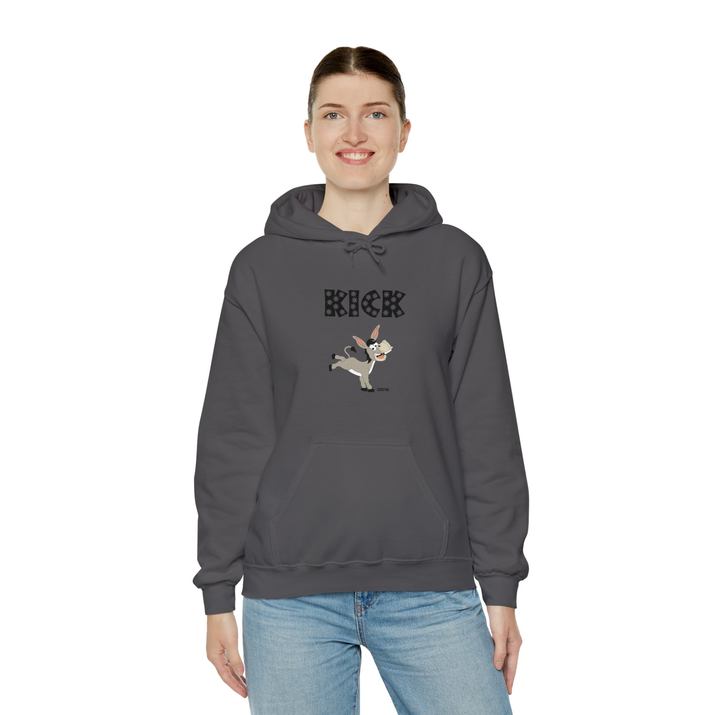 Chefao Kick I, Unisex Heavy Blend Hooded Sweatshirt