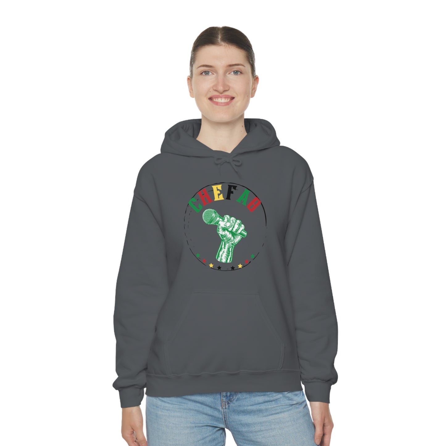 Chefao Voice II, Unisex Heavy Blend Hooded Sweatshirt