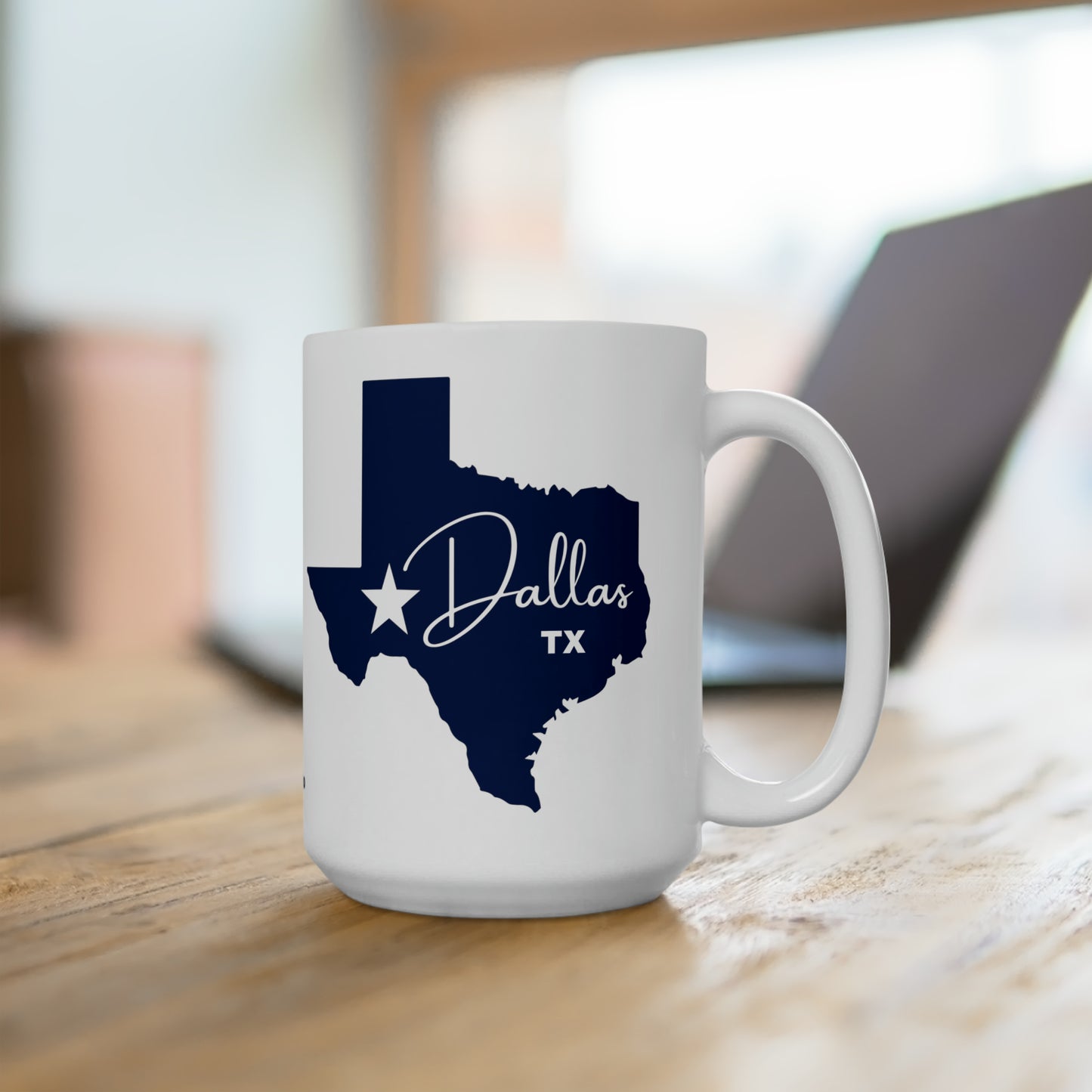 Chefao Dallas, Texas I, Ceramic Mug 15oz