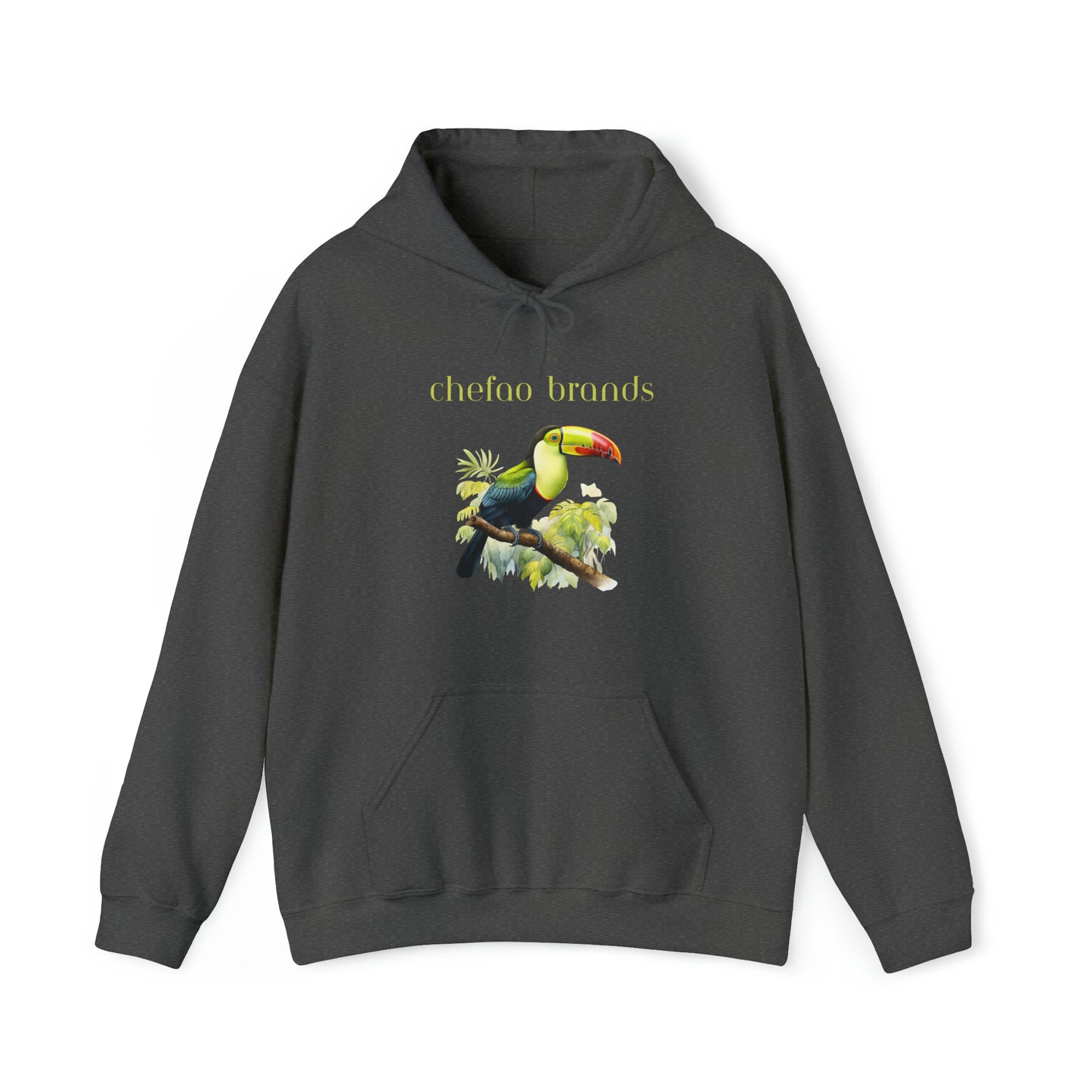 Keel Billed Toucan I, Unisex Heavy Blend Hooded Sweatshirt