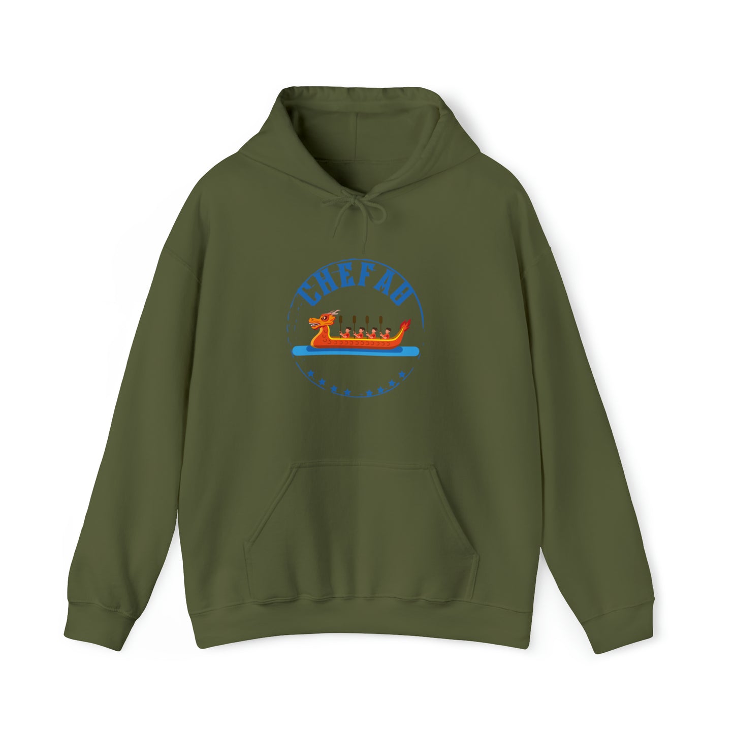 Chefao Dragonboat III, Unisex Heavy Blend Hooded Sweatshirt