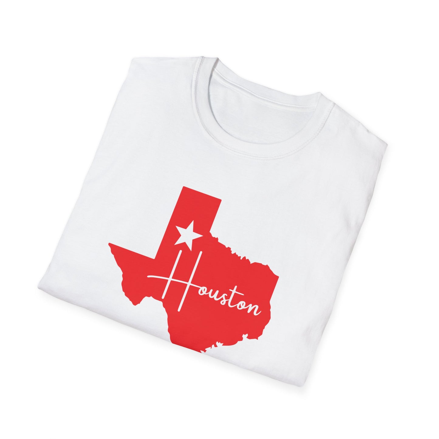 Chefao Houston, Texas I, Unisex Softstyle T-Shirt